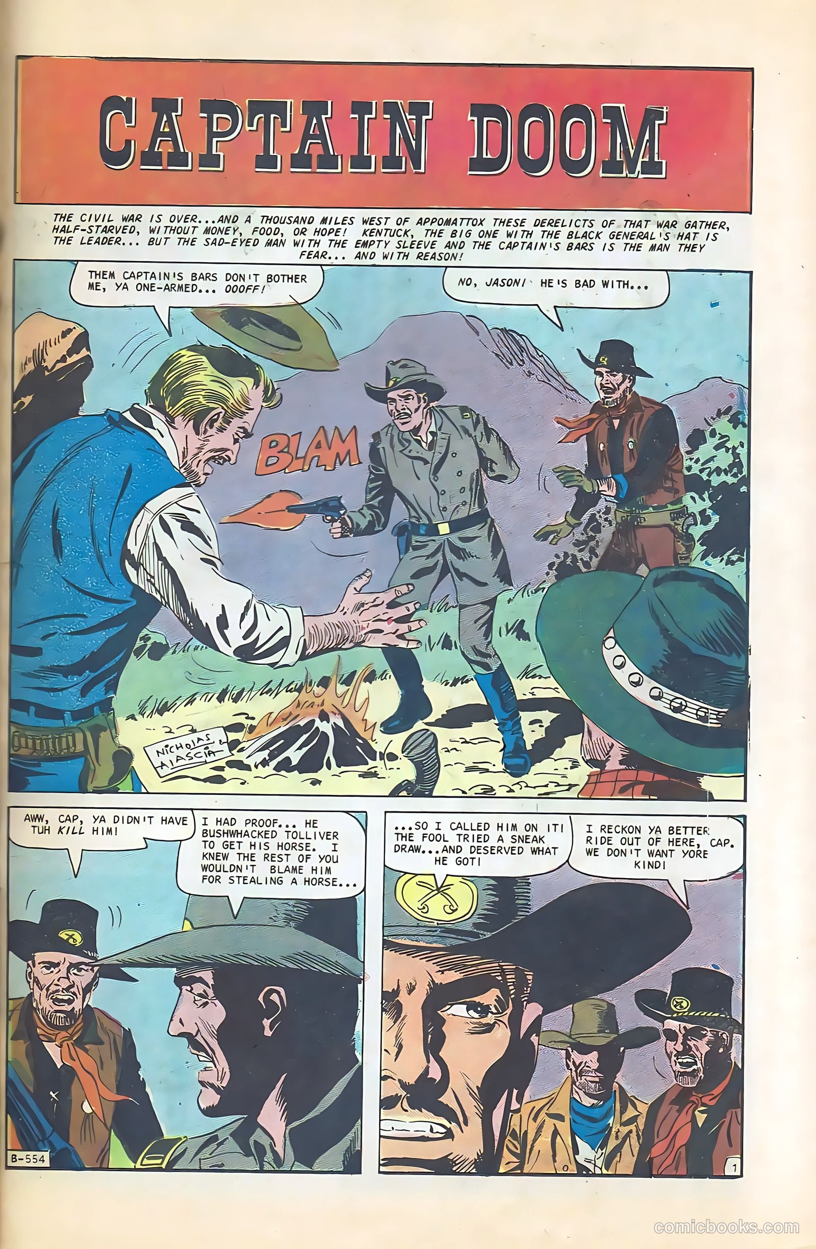 Outlaws of the West #64 (1967) — page 25 of 36