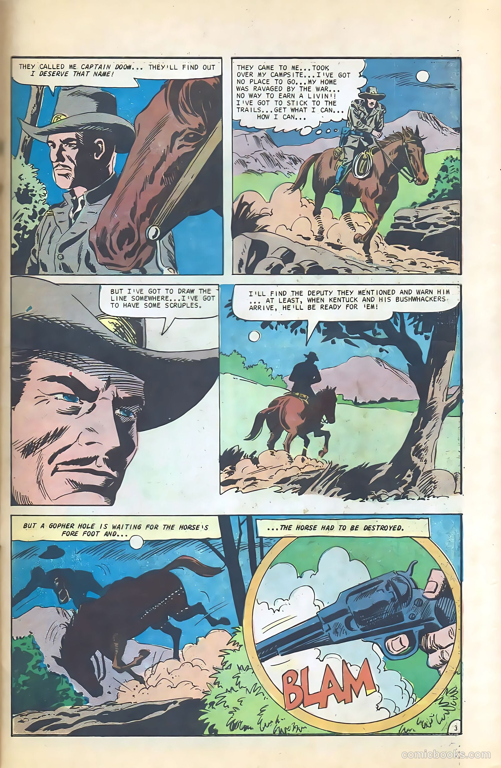 Outlaws of the West #64 (1967) — page 27 of 36