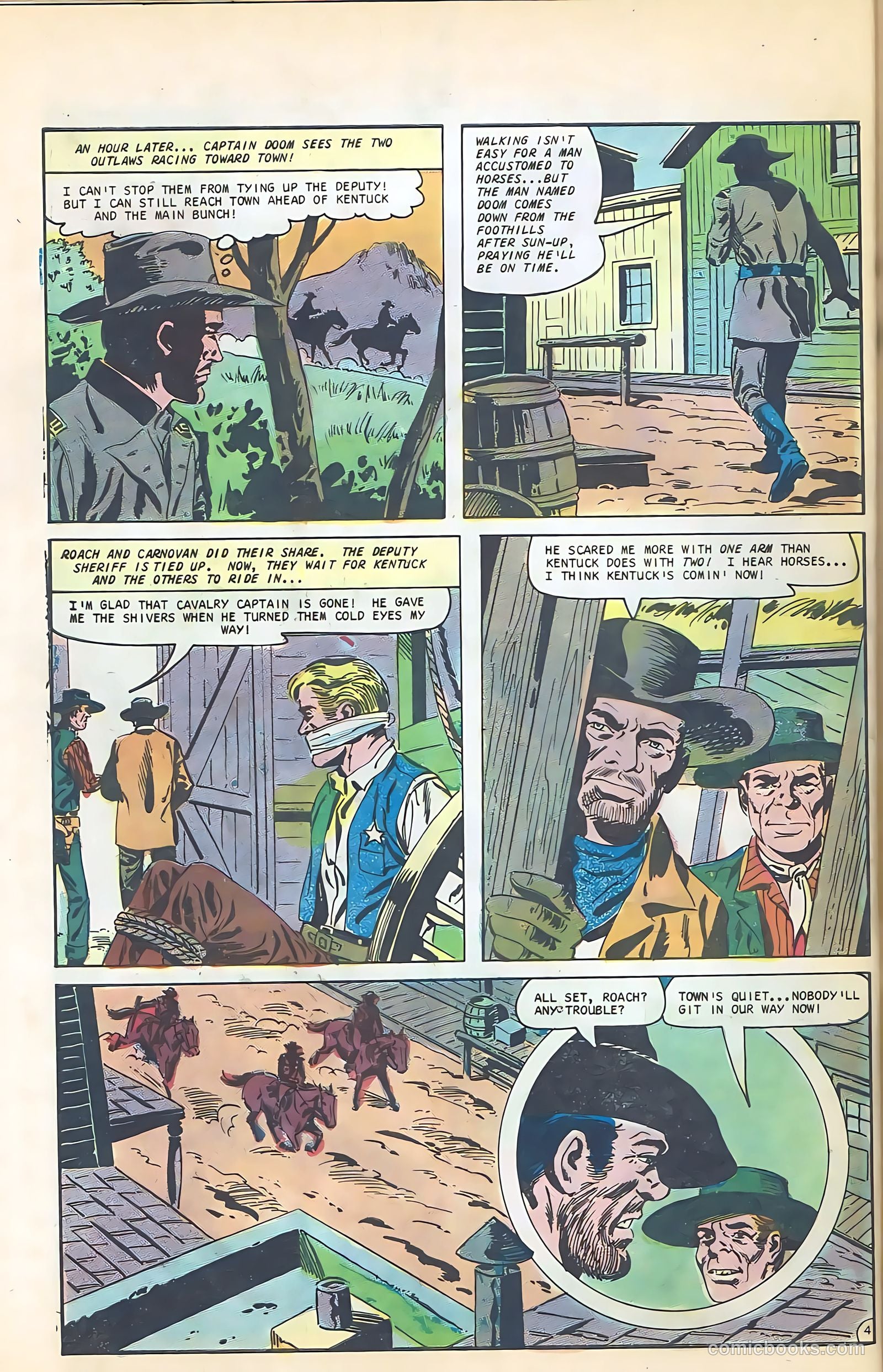 Outlaws of the West #64 (1967) — page 28 of 36