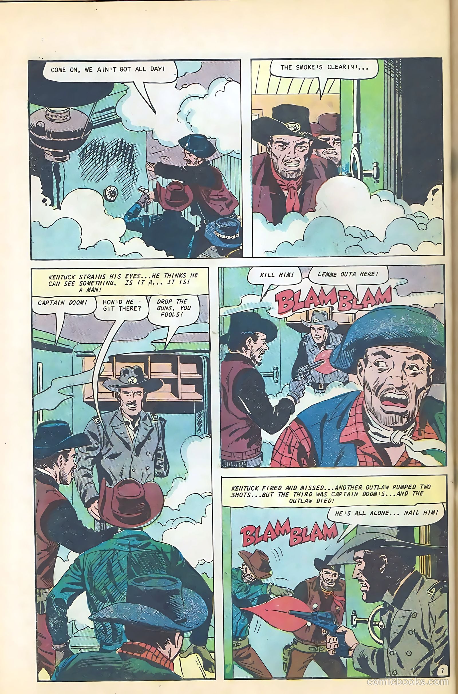 Outlaws of the West #64 (1967) — page 32 of 36