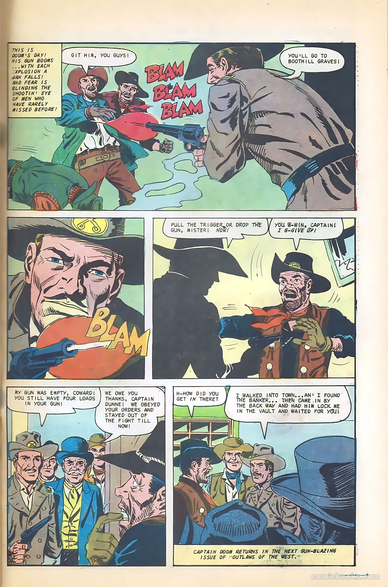 Outlaws of the West #64 (1967) — page 33 of 36