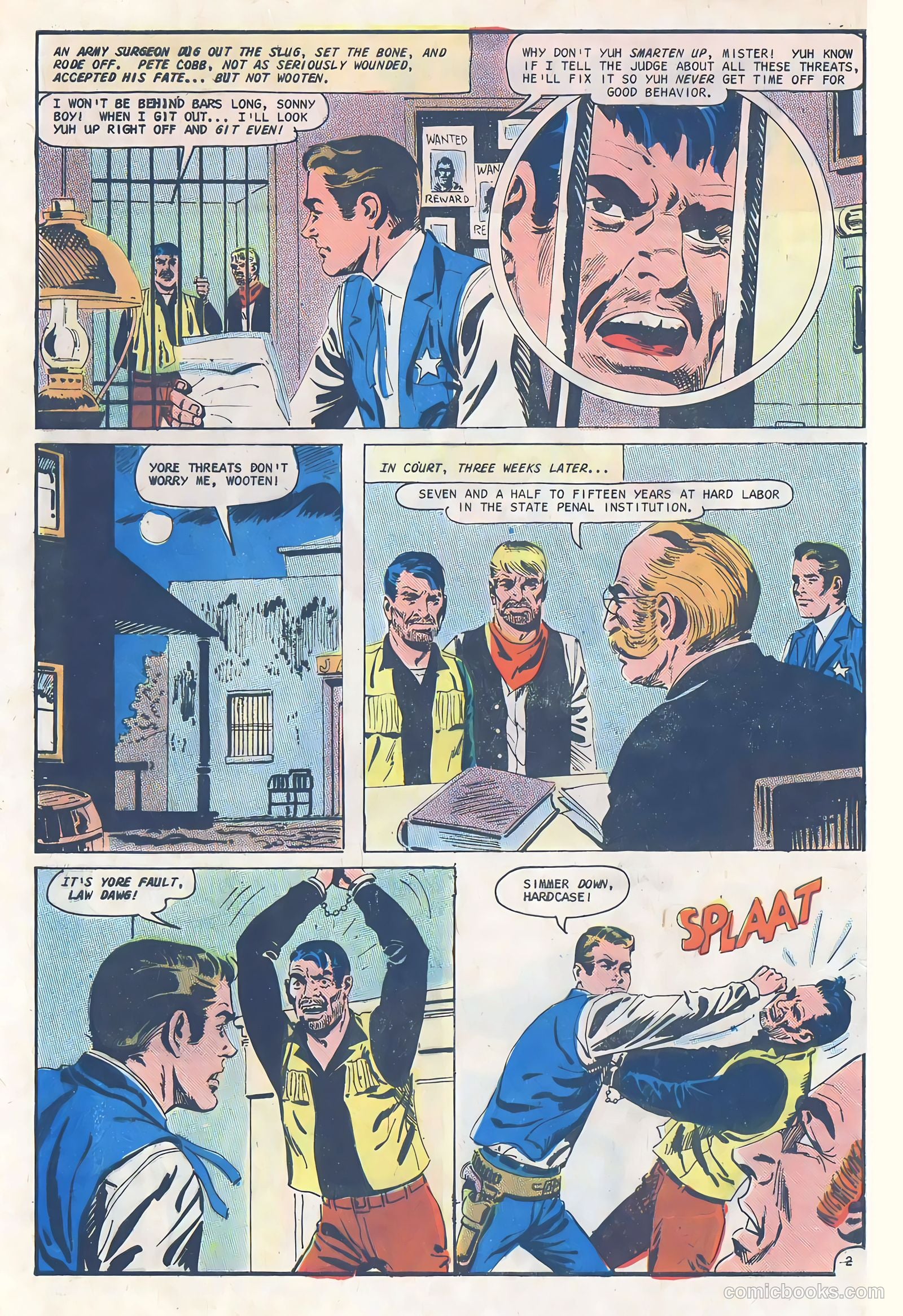 Outlaws of the West #65 (1967) — page 4 of 36