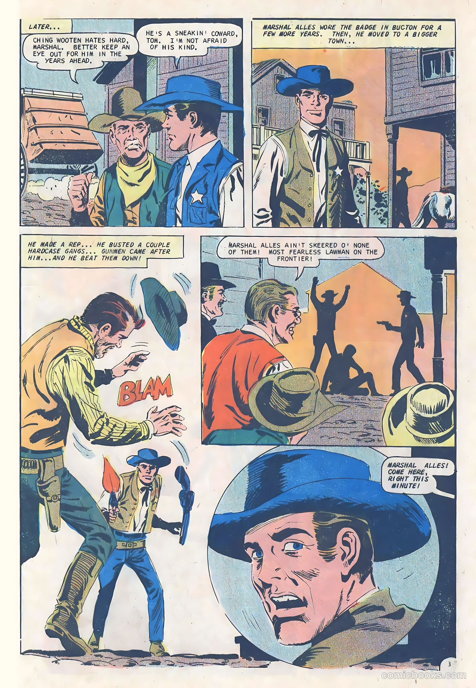 Outlaws of the West #65 (1967) — page 5 of 36