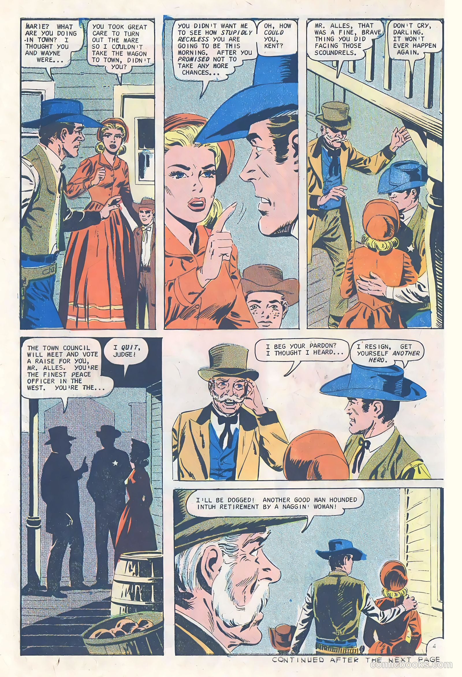 Outlaws of the West #65 (1967) — page 6 of 36