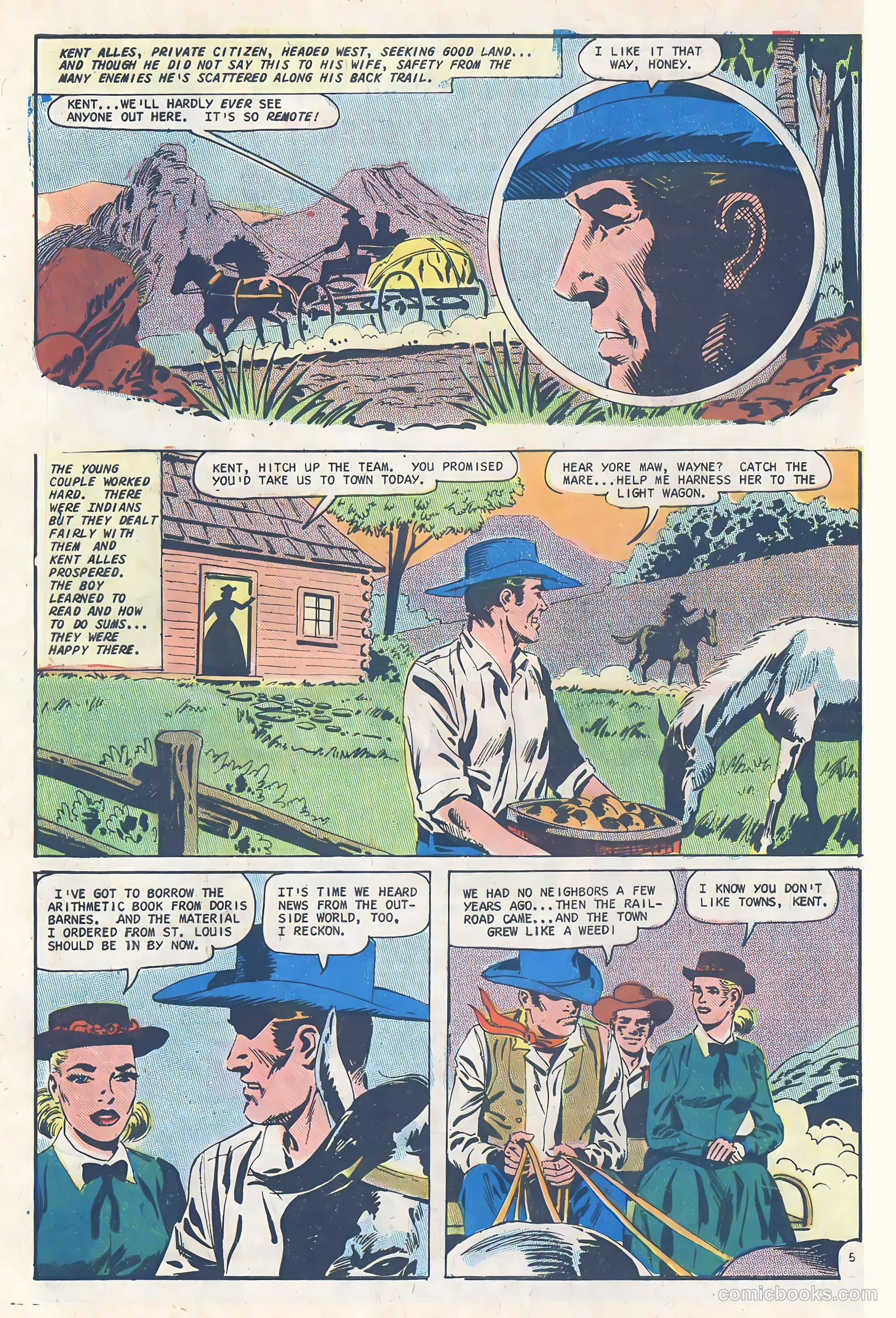 Outlaws of the West #65 (1967) — page 8 of 36