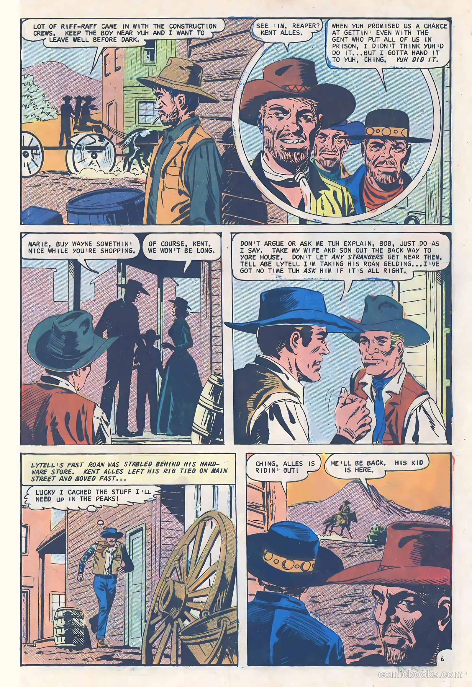 Outlaws of the West #65 (1967) — page 9 of 36
