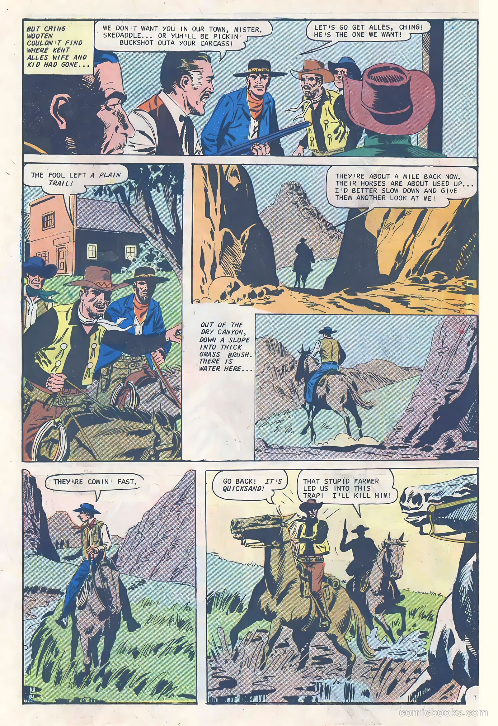 Outlaws of the West #65 (1967) — page 10 of 36