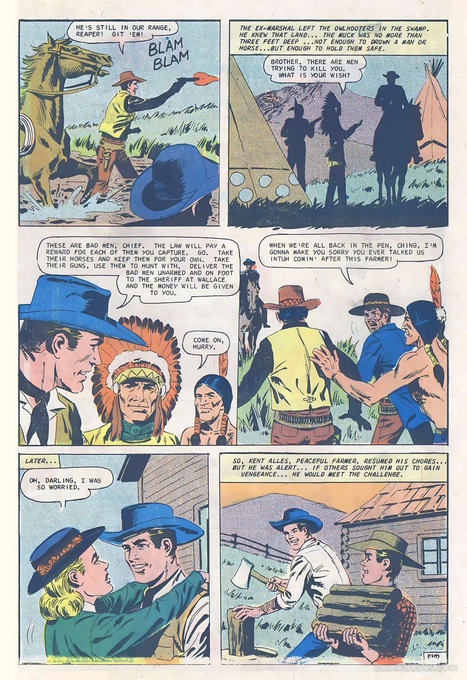 Outlaws of the West #65 (1967) — page 11 of 36