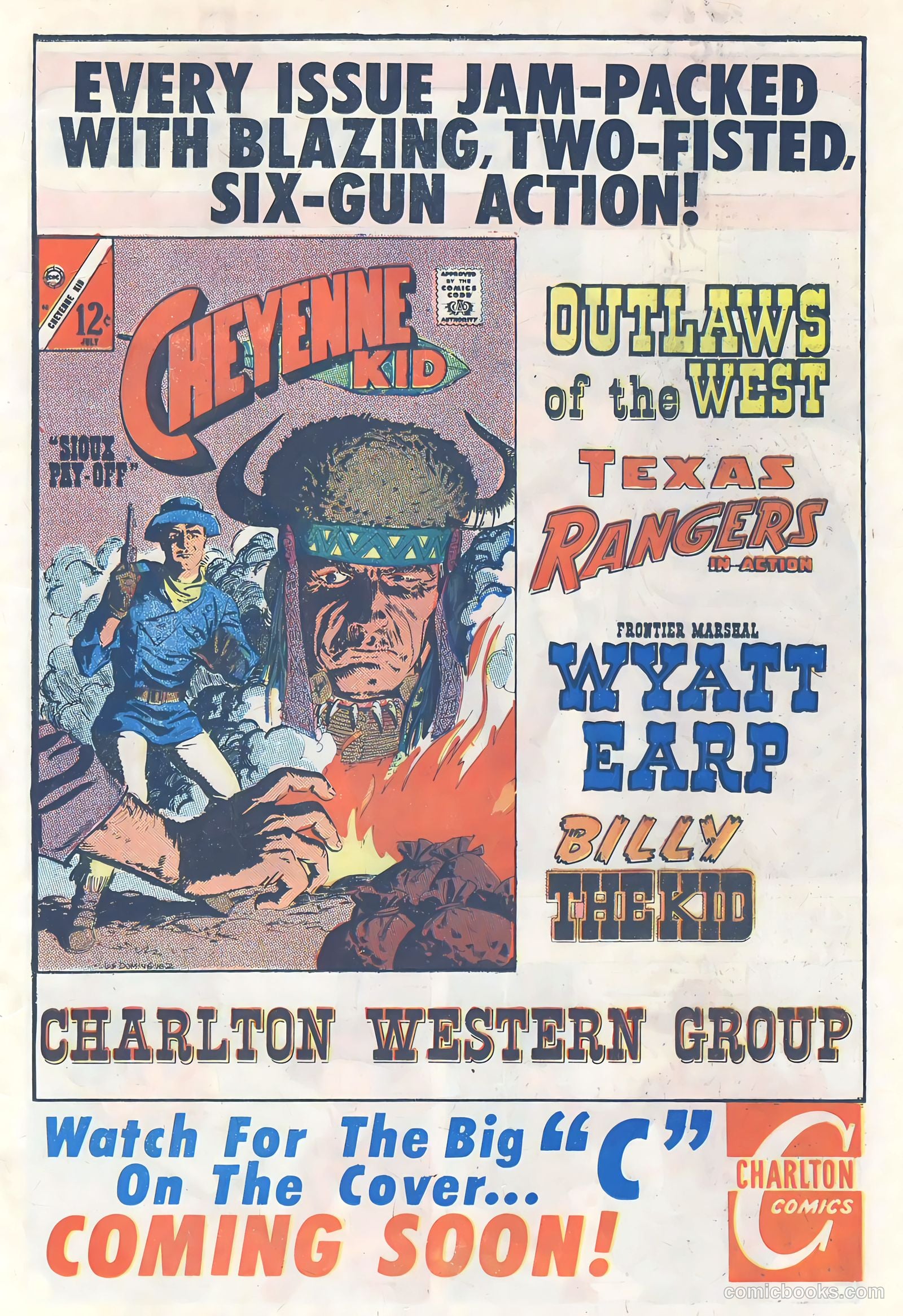 Outlaws of the West #65 (1967) — page 19 of 36