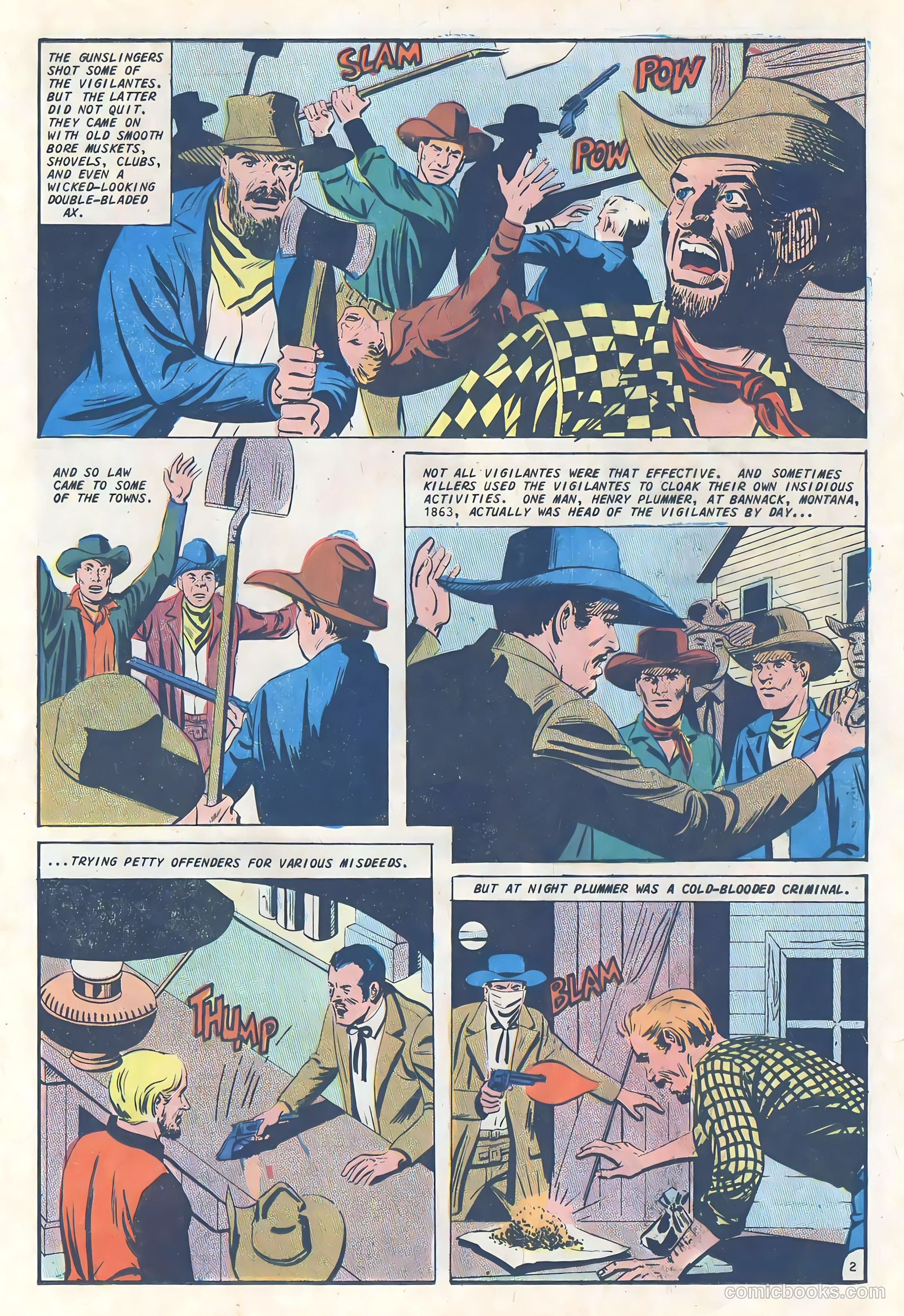 Outlaws of the West #65 (1967) — page 21 of 36