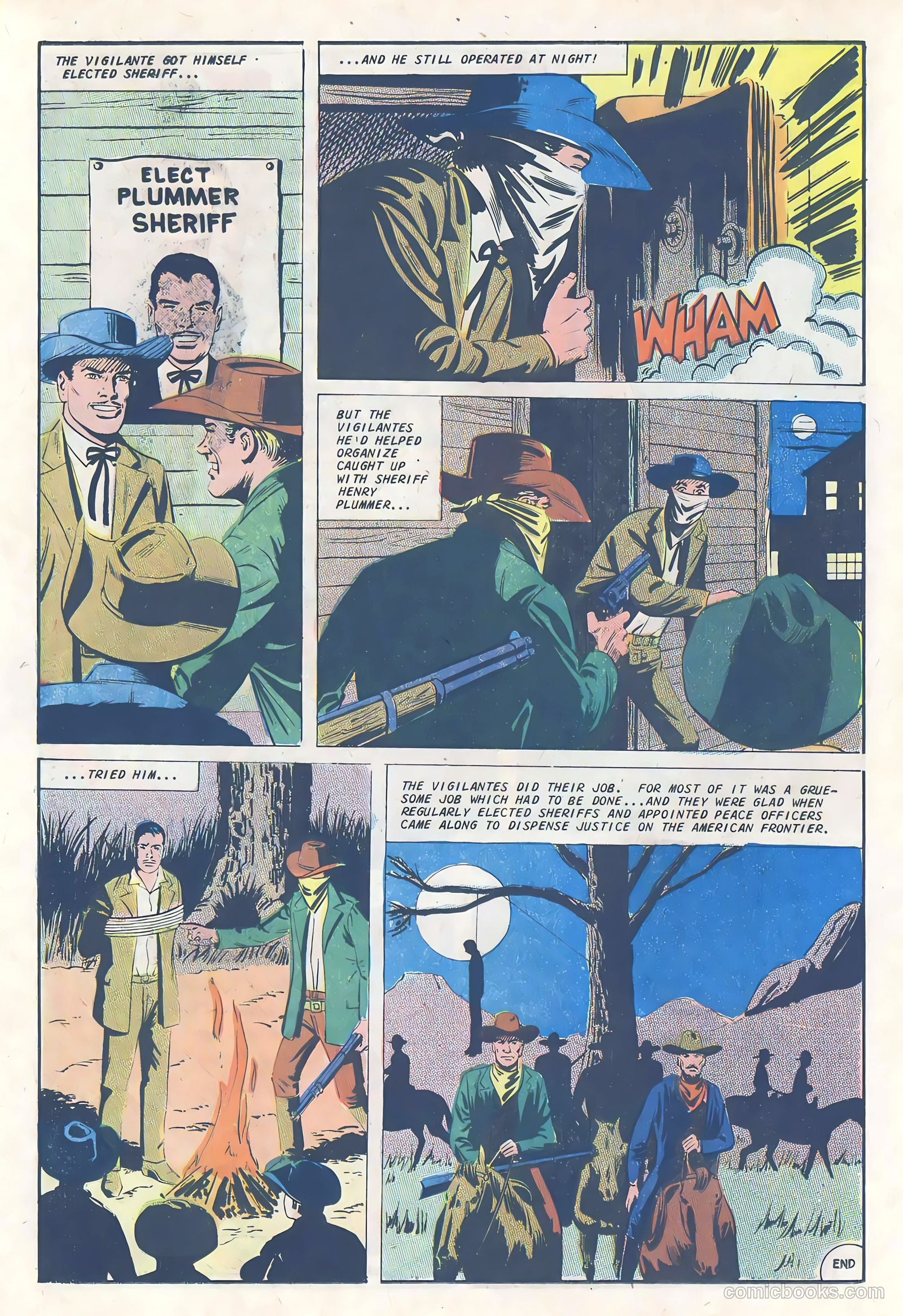 Outlaws of the West #65 (1967) — page 22 of 36