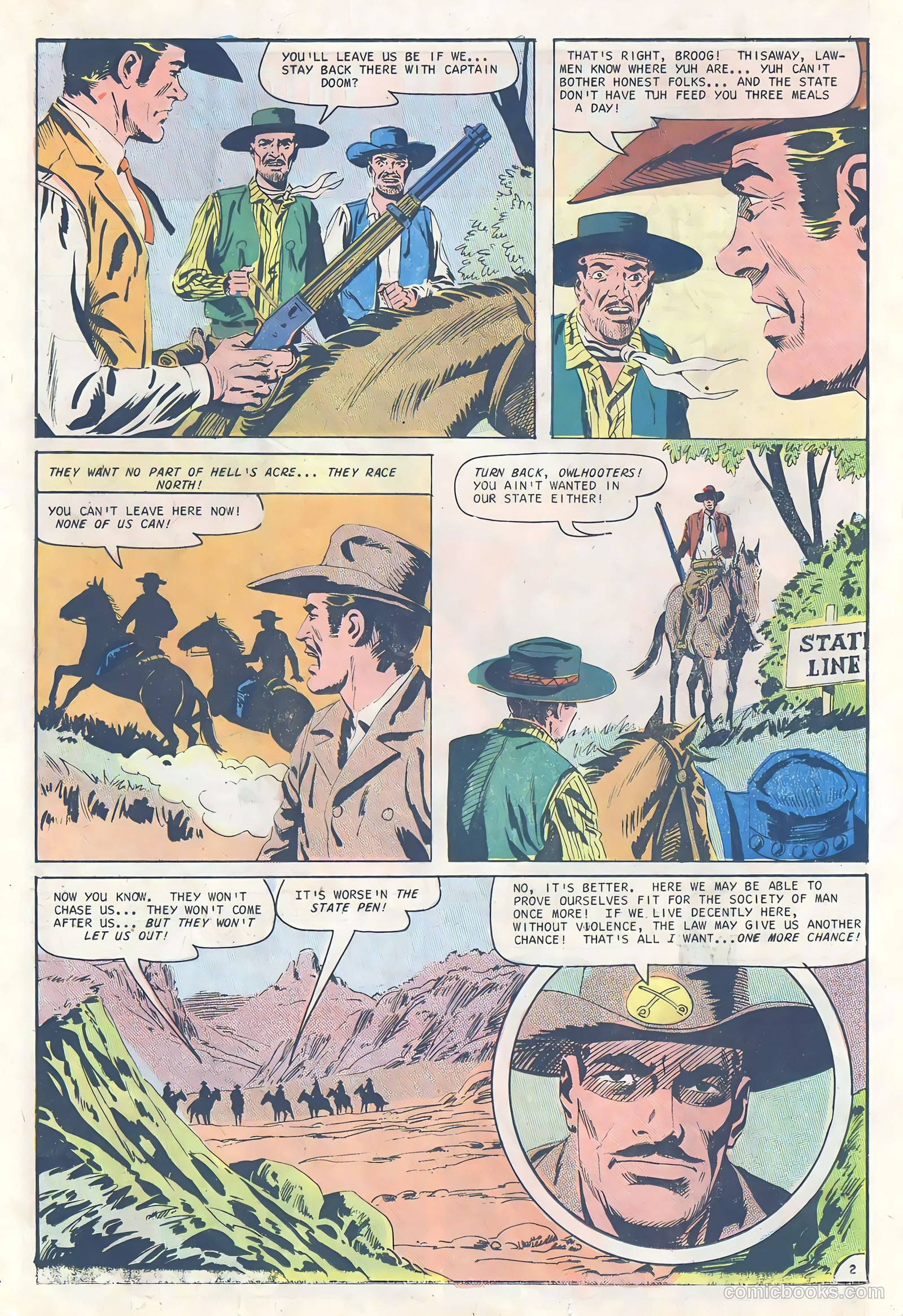 Outlaws of the West #65 (1967) — page 26 of 36