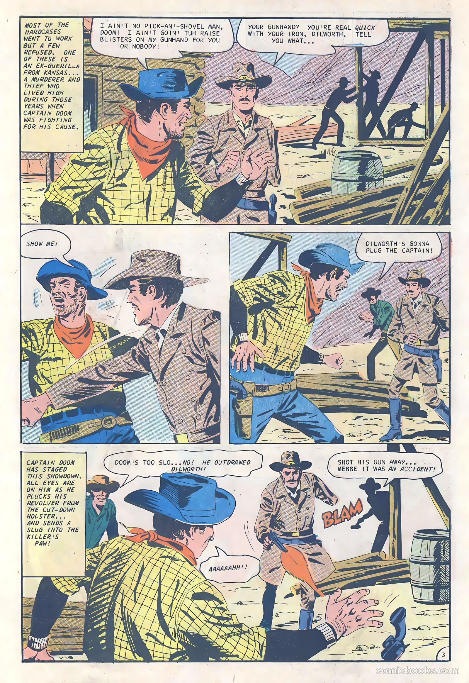 Outlaws of the West #65 (1967) — page 27 of 36