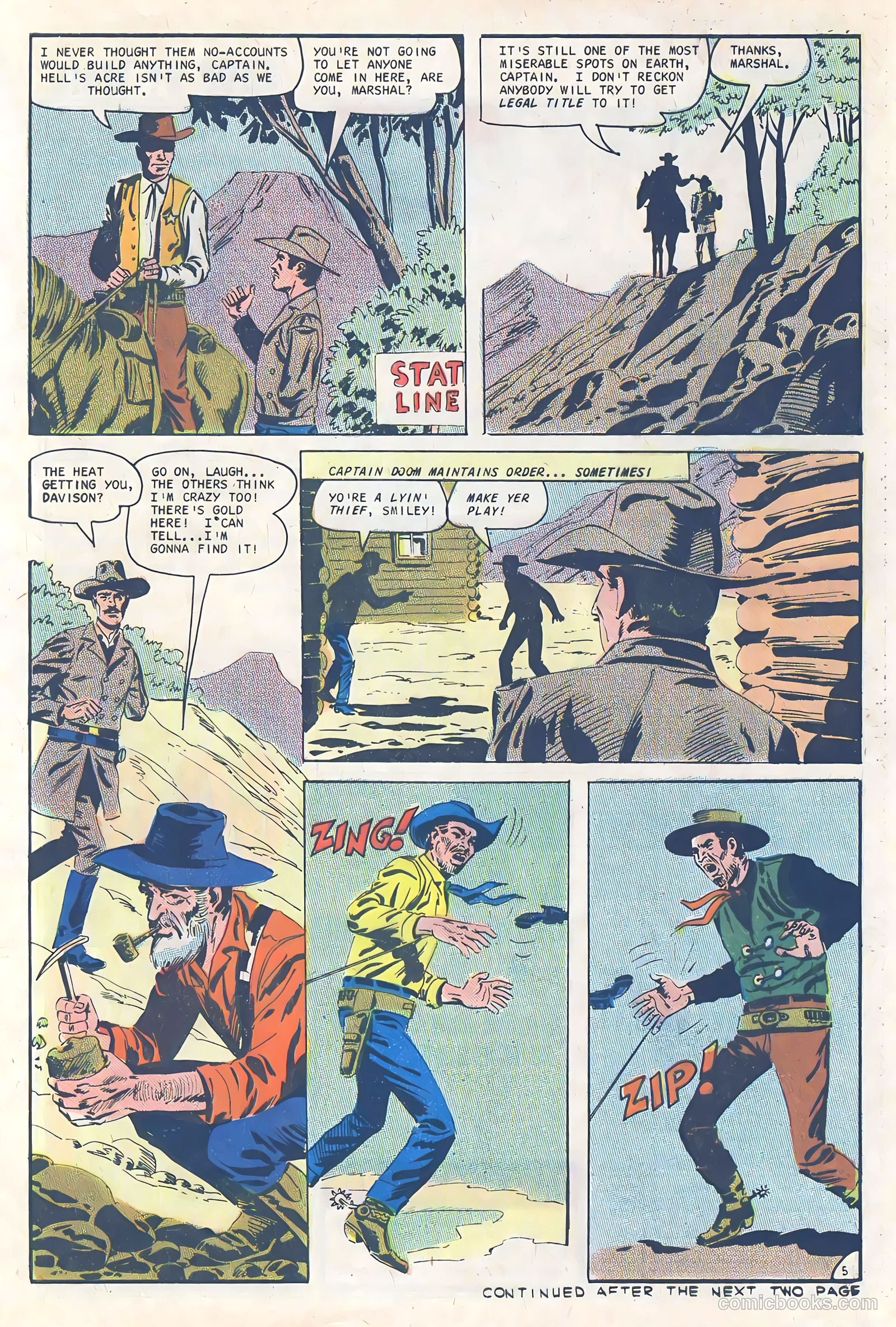 Outlaws of the West #65 (1967) — page 29 of 36