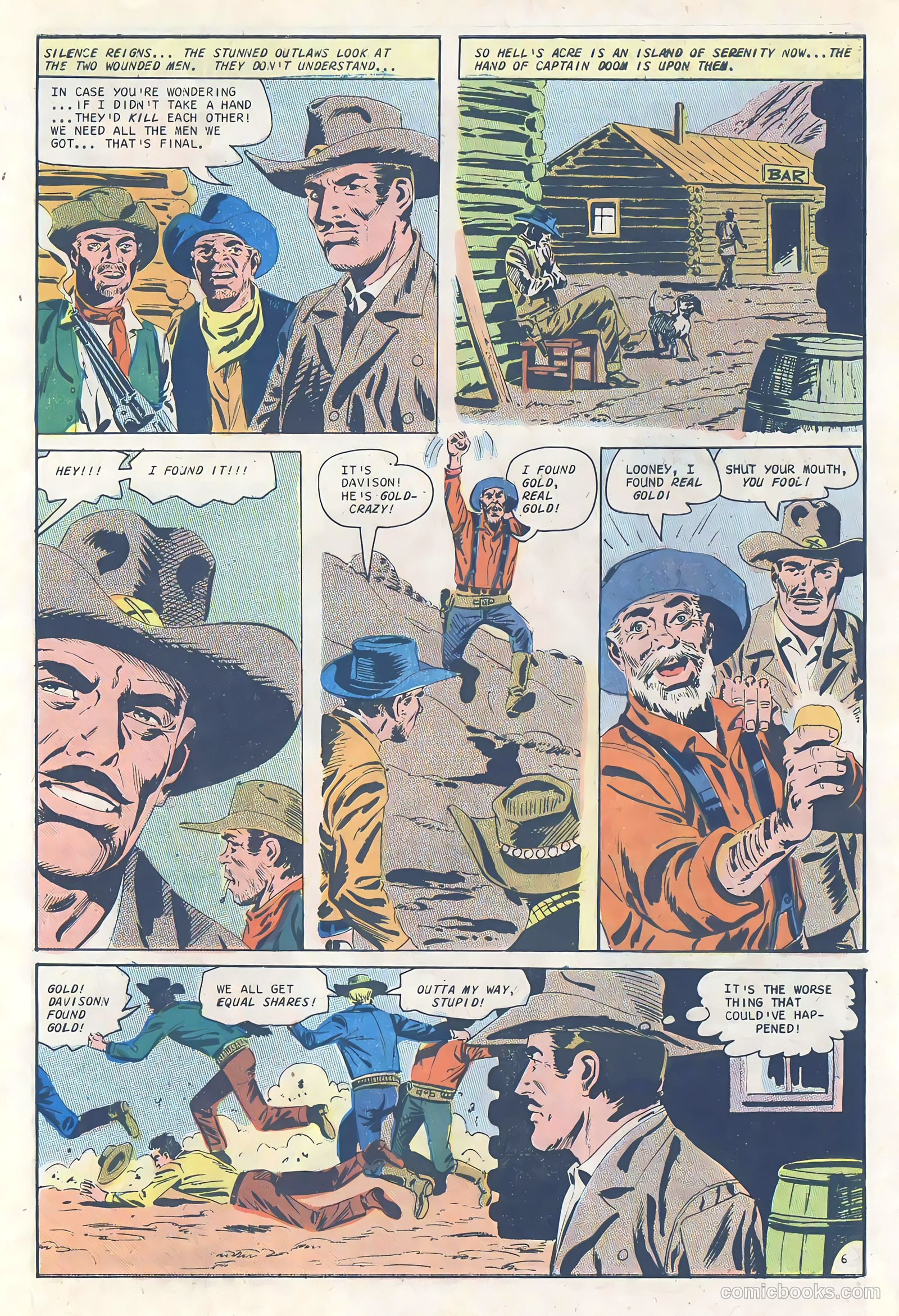 Outlaws of the West #65 (1967) — page 31 of 36