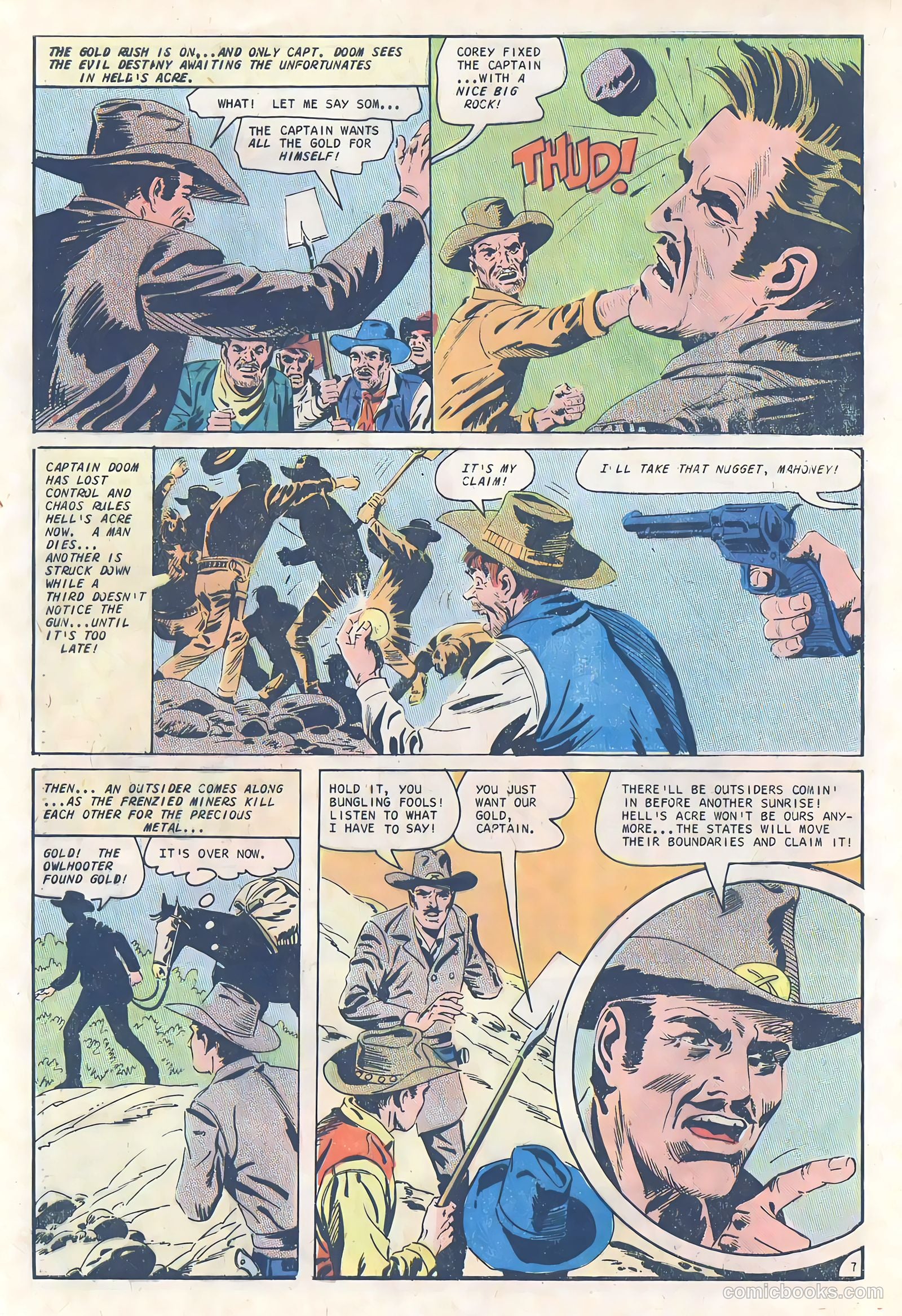 Outlaws of the West #65 (1967) — page 32 of 36