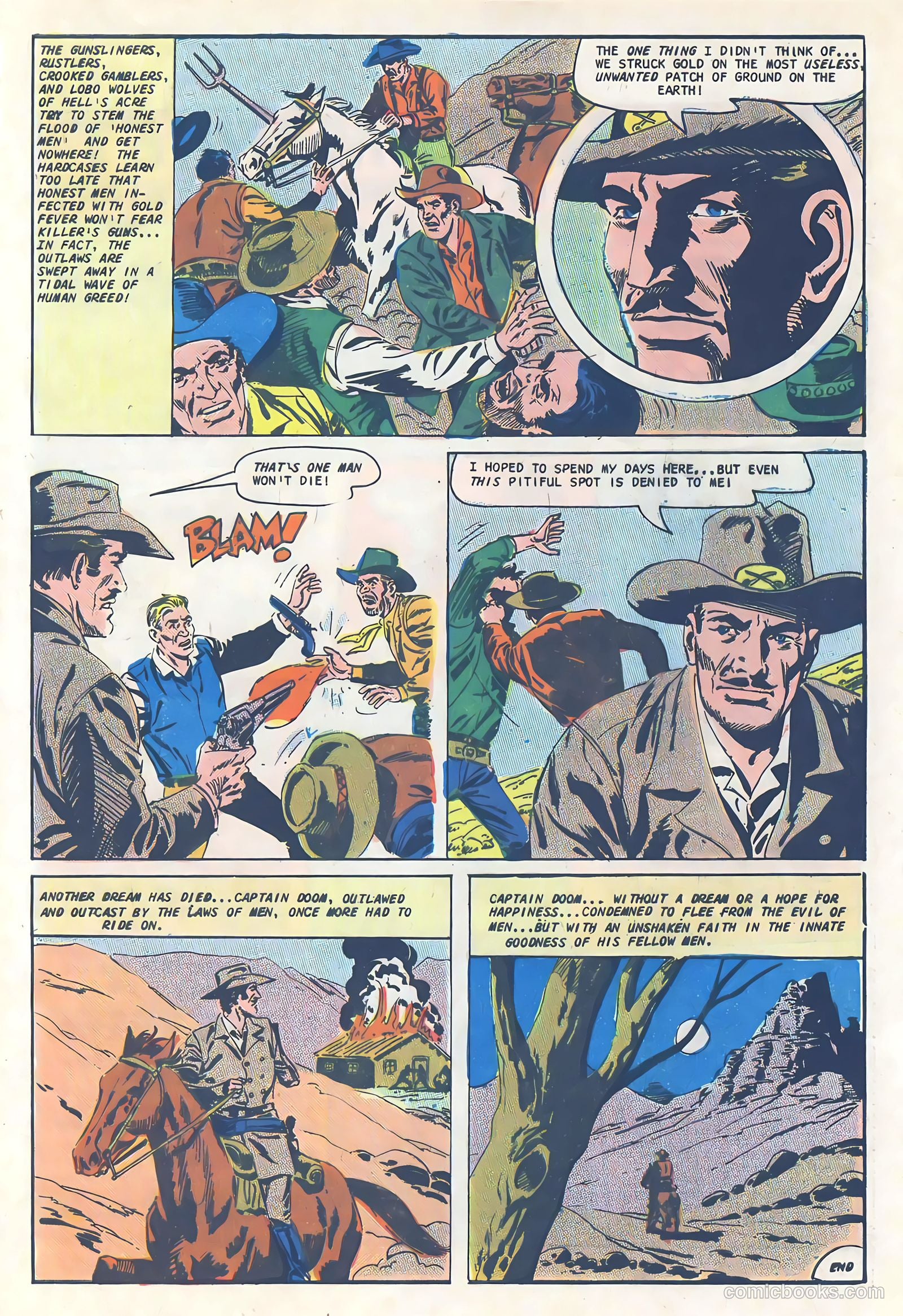 Outlaws of the West #65 (1967) — page 33 of 36