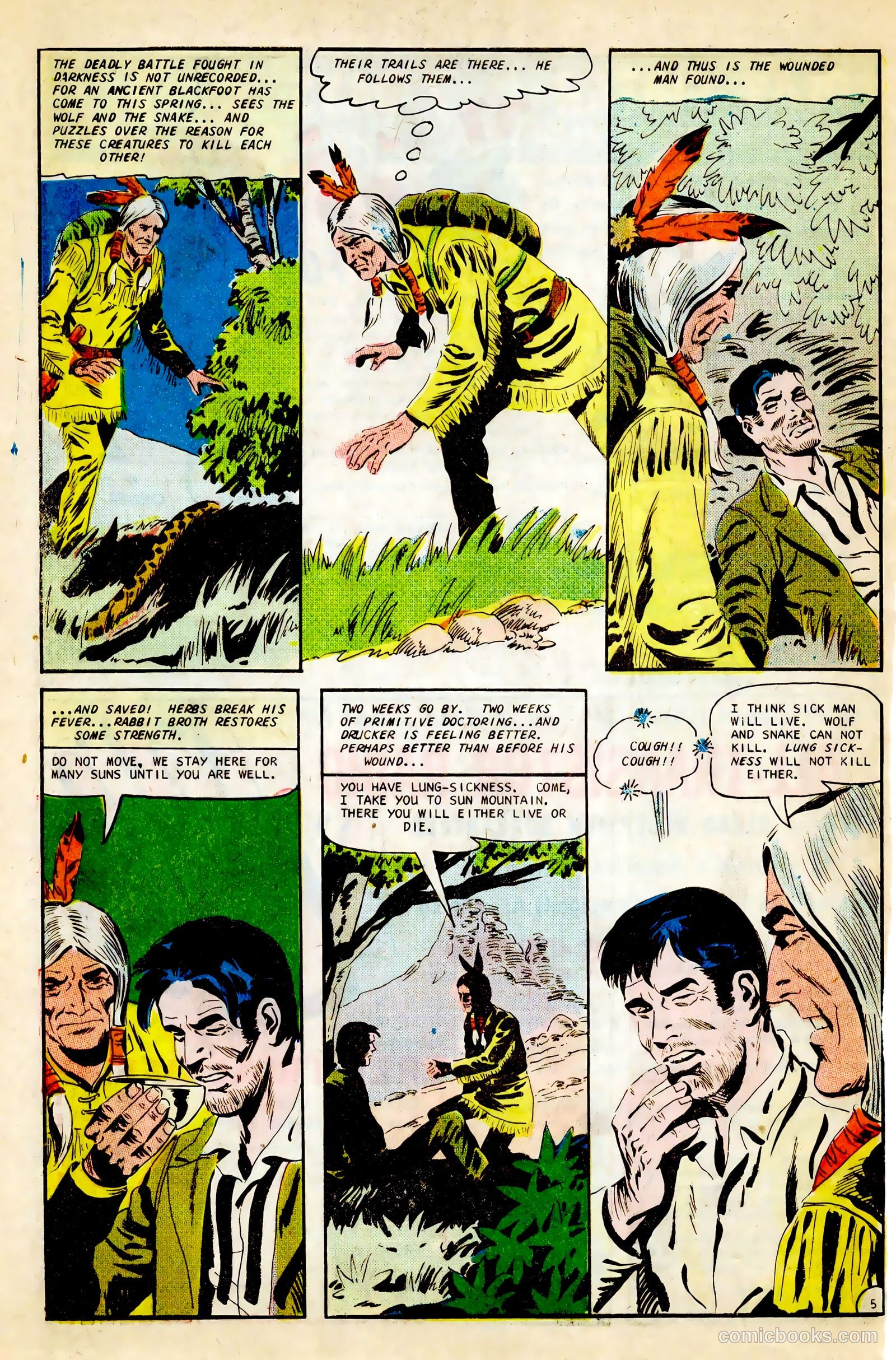 Outlaws of the West #66 (1967) — page 8 of 36