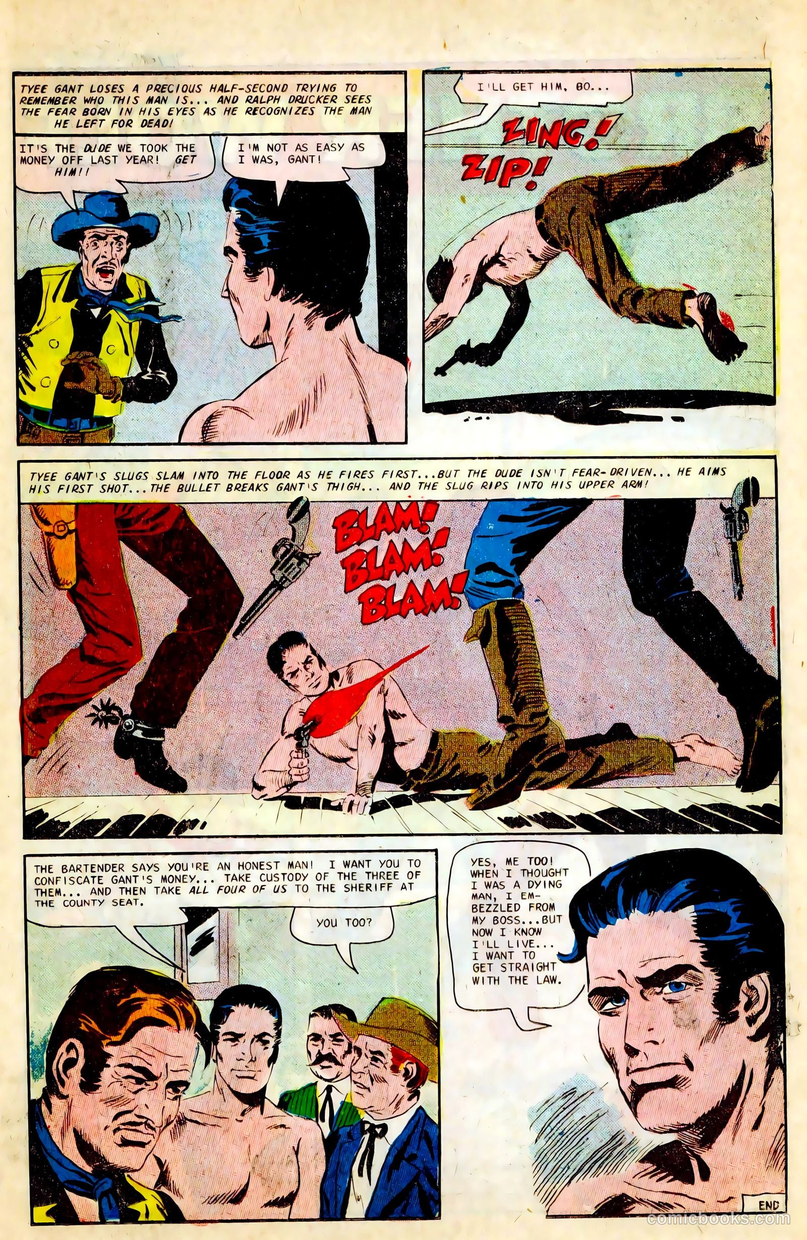 Outlaws of the West #66 (1967) — page 11 of 36