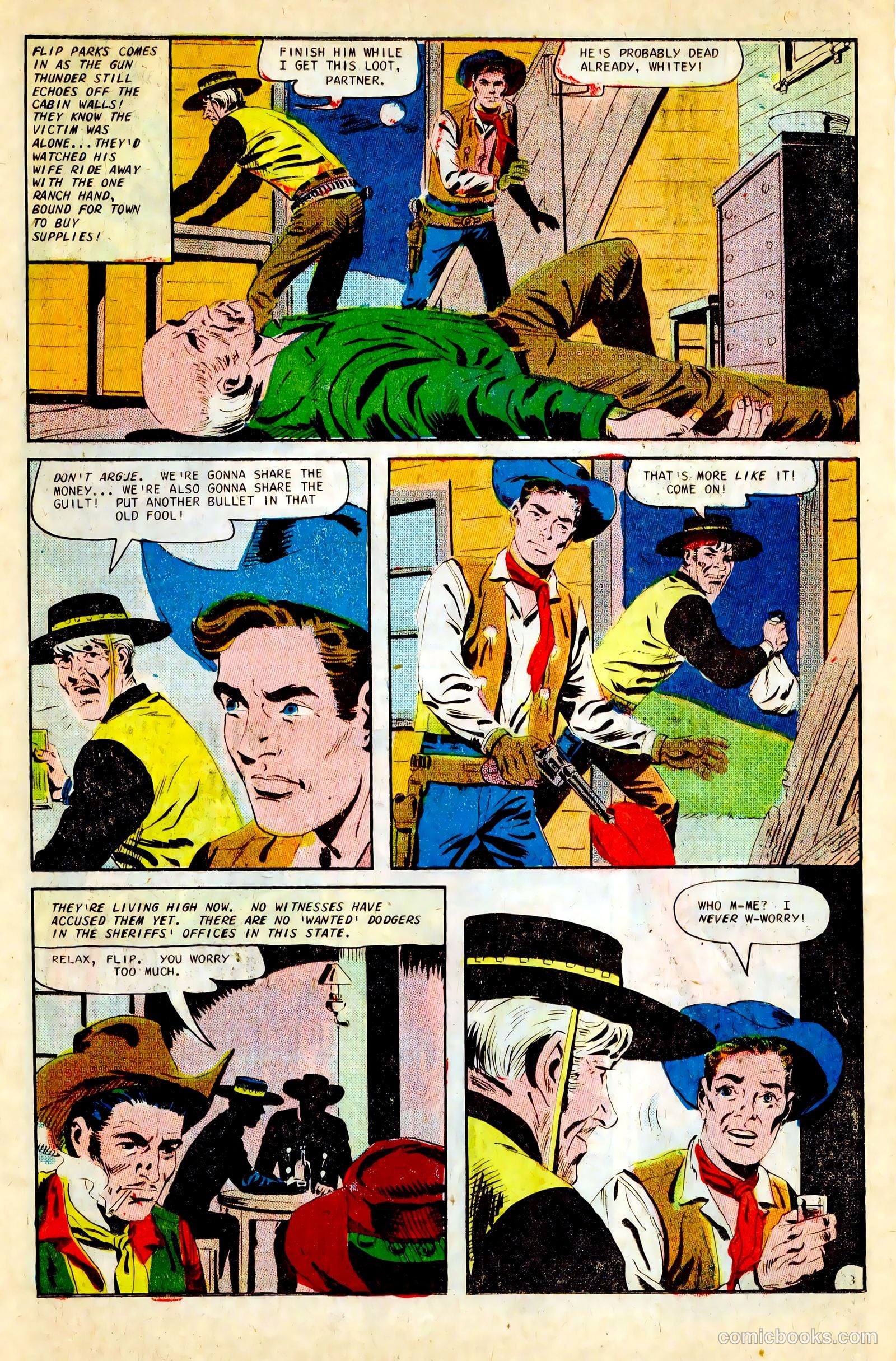 Outlaws of the West #66 (1967) — page 15 of 36