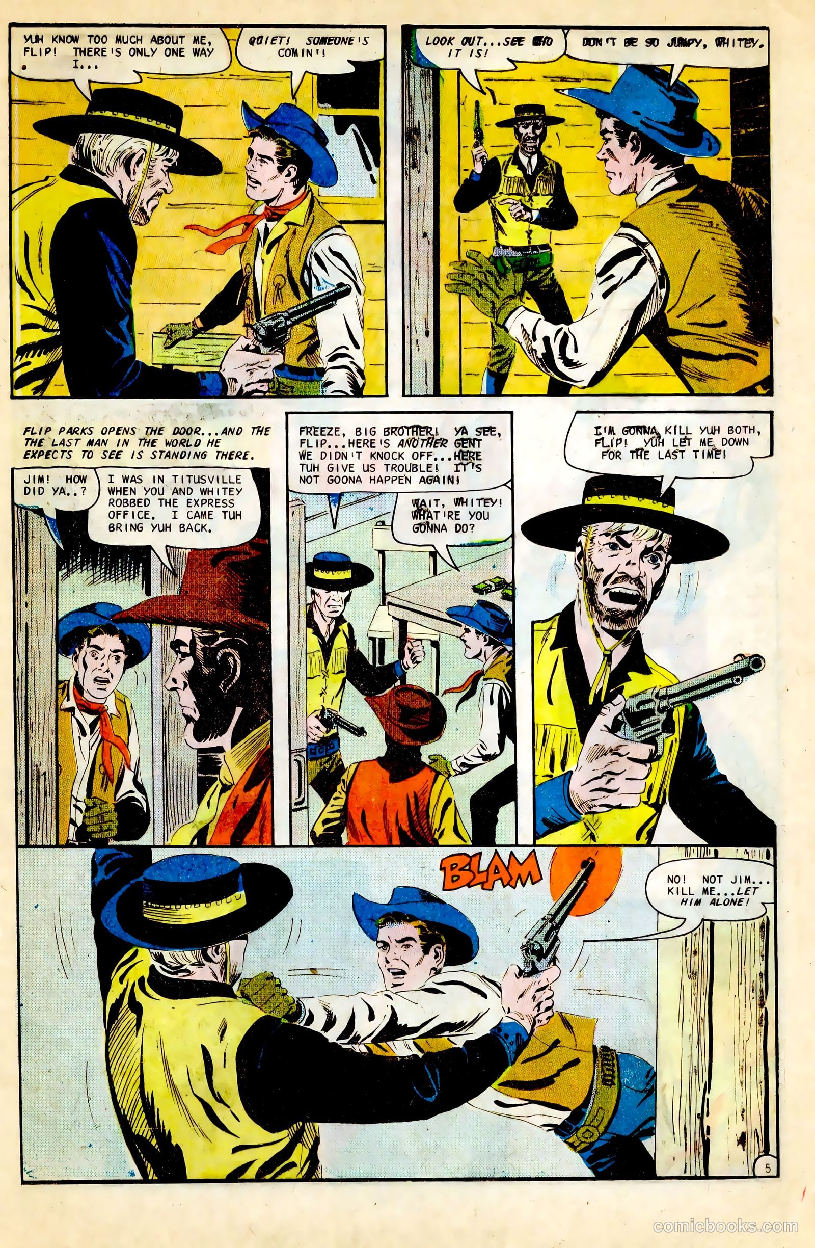 Outlaws of the West #66 (1967) — page 17 of 36