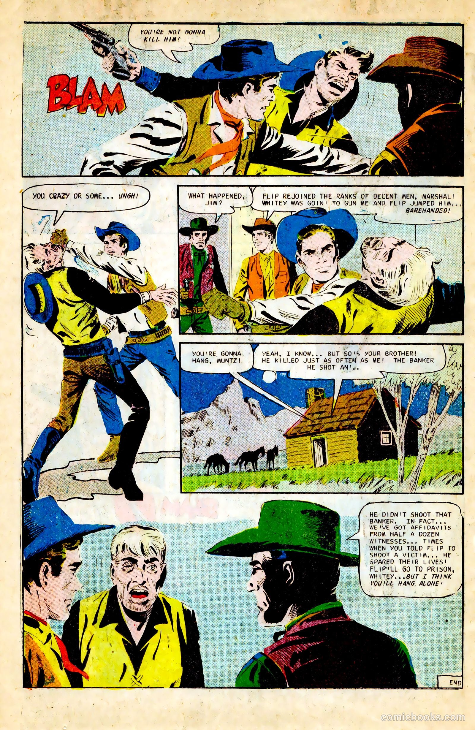 Outlaws of the West #66 (1967) — page 18 of 36