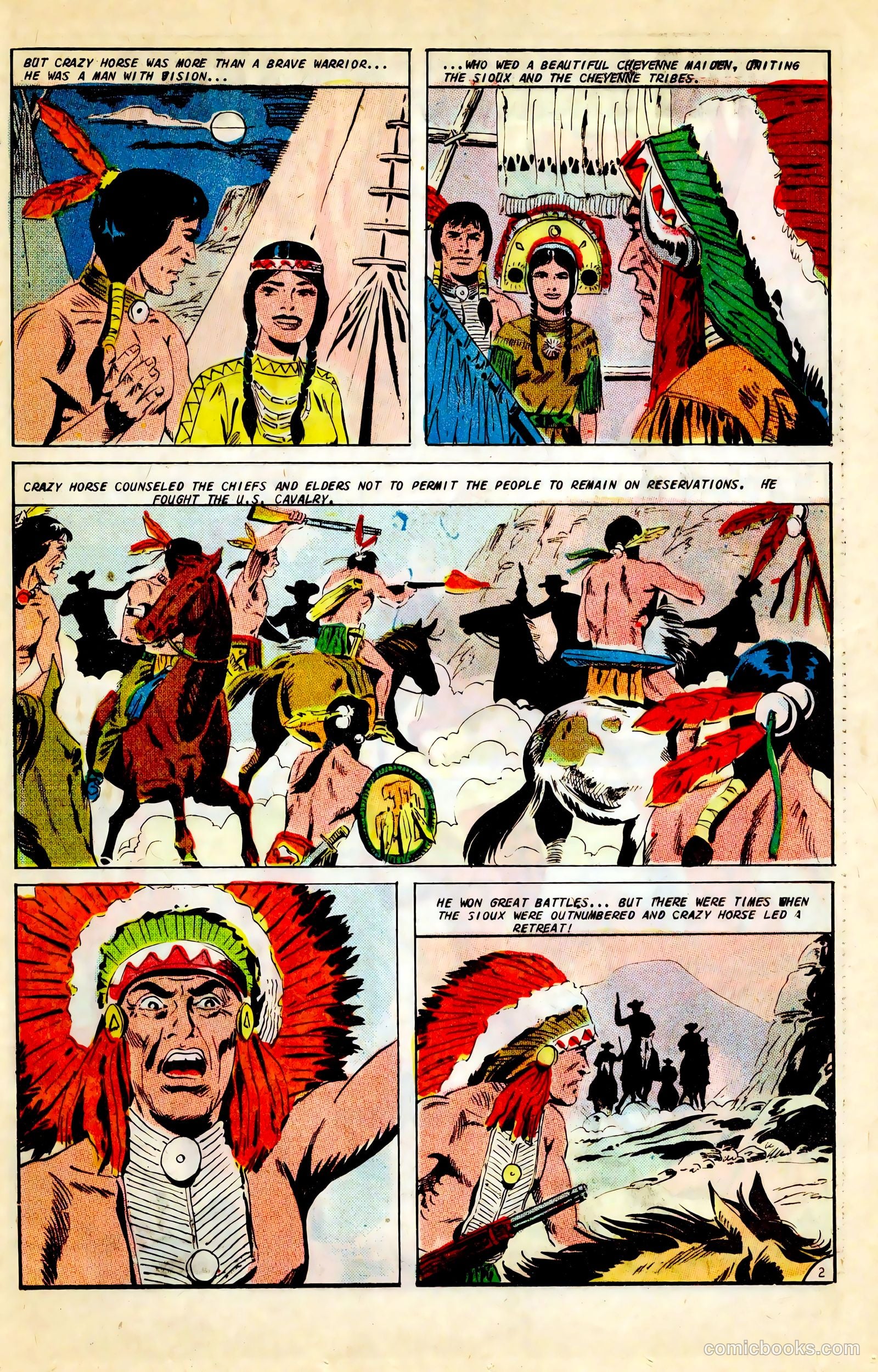 Outlaws of the West #66 (1967) — page 21 of 36