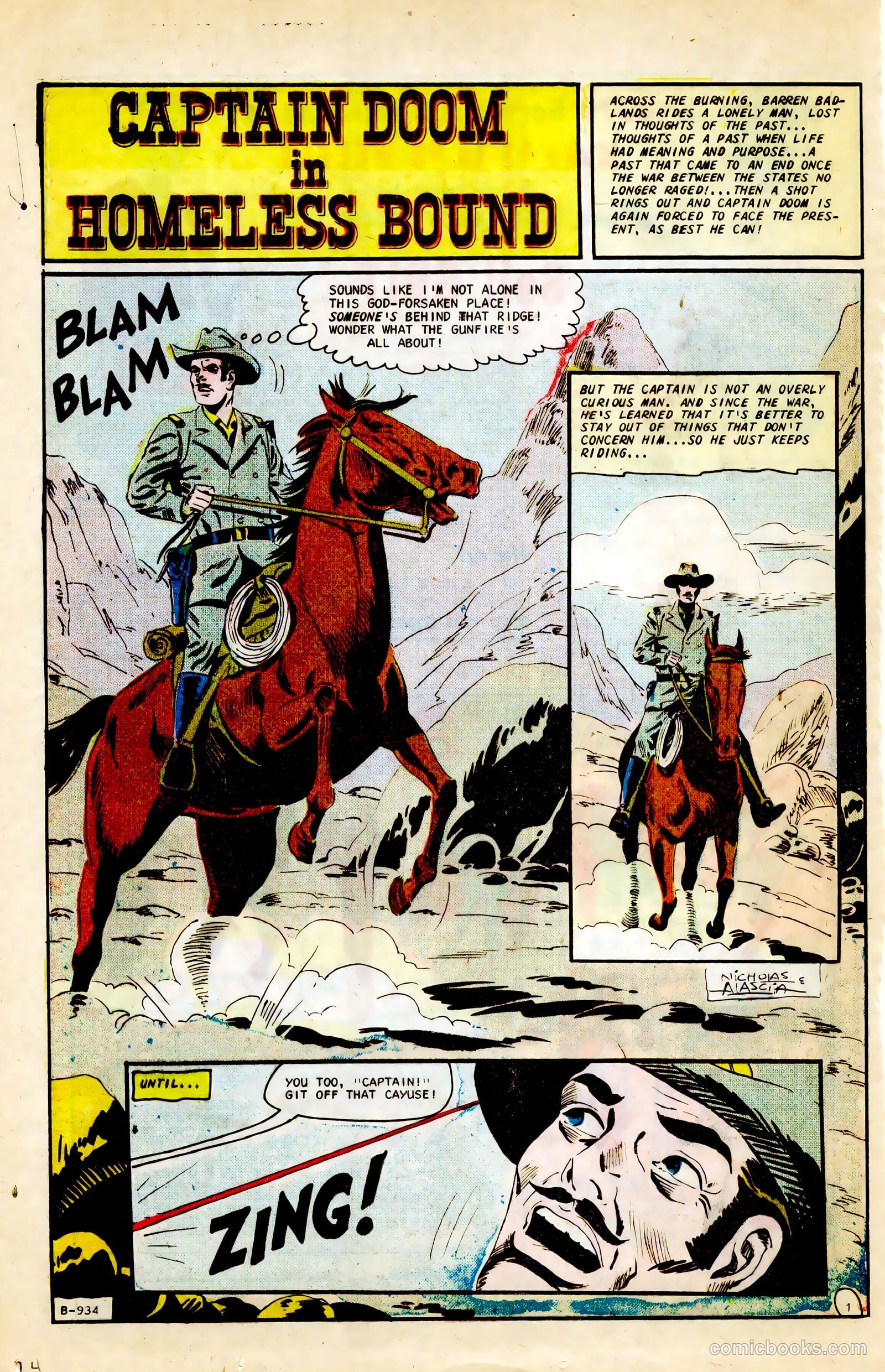 Outlaws of the West #66 (1967) — page 24 of 36