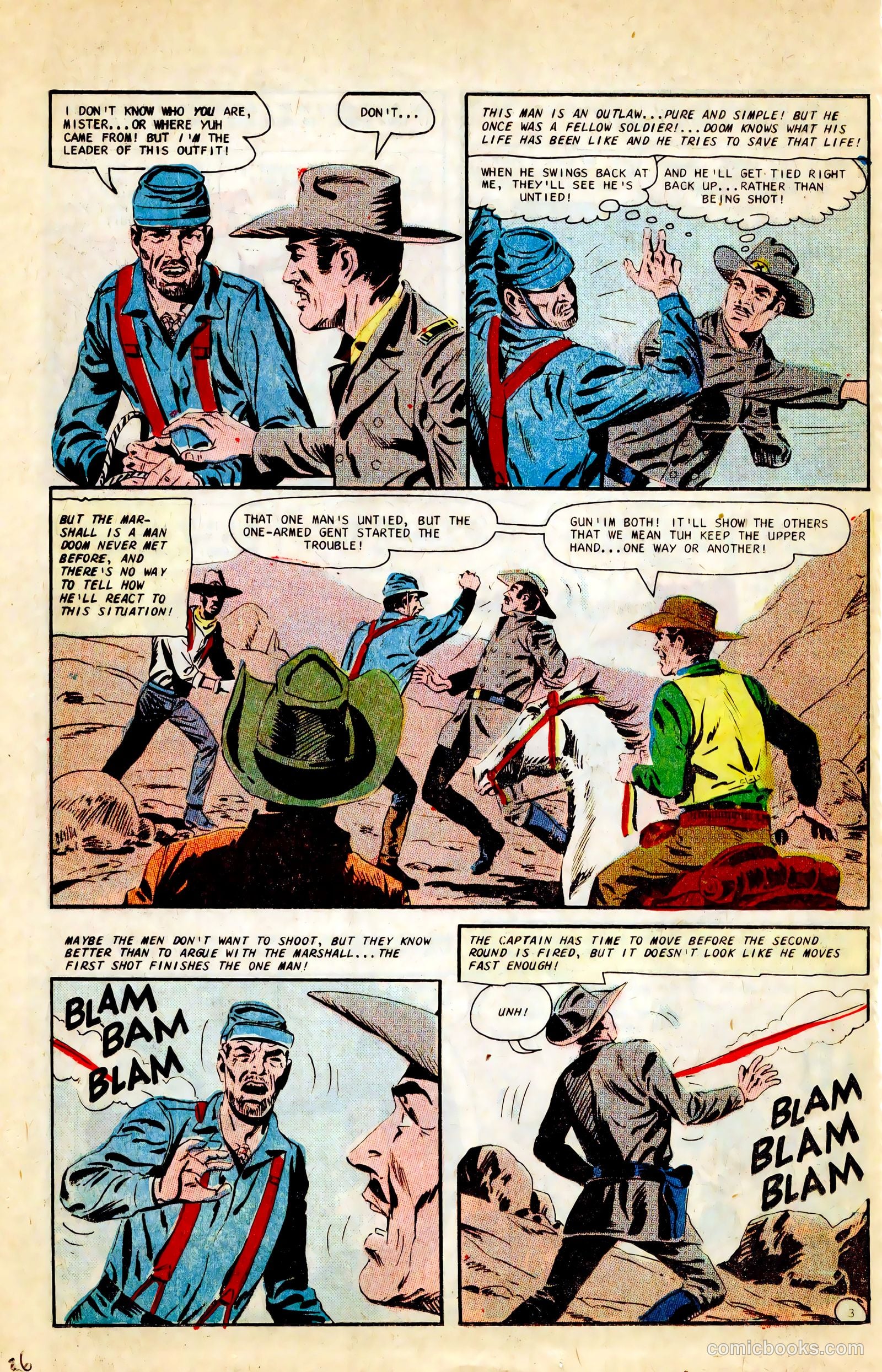 Outlaws of the West #66 (1967) — page 26 of 36
