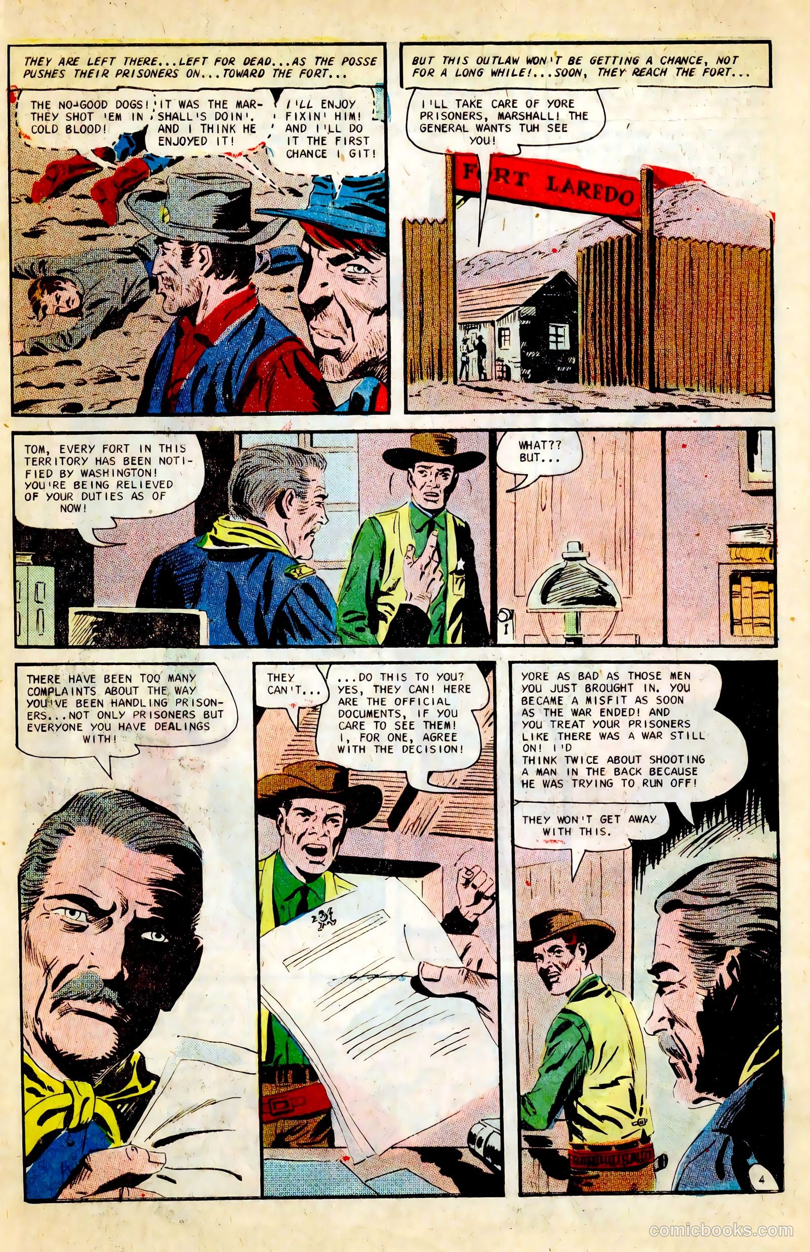 Outlaws of the West #66 (1967) — page 27 of 36