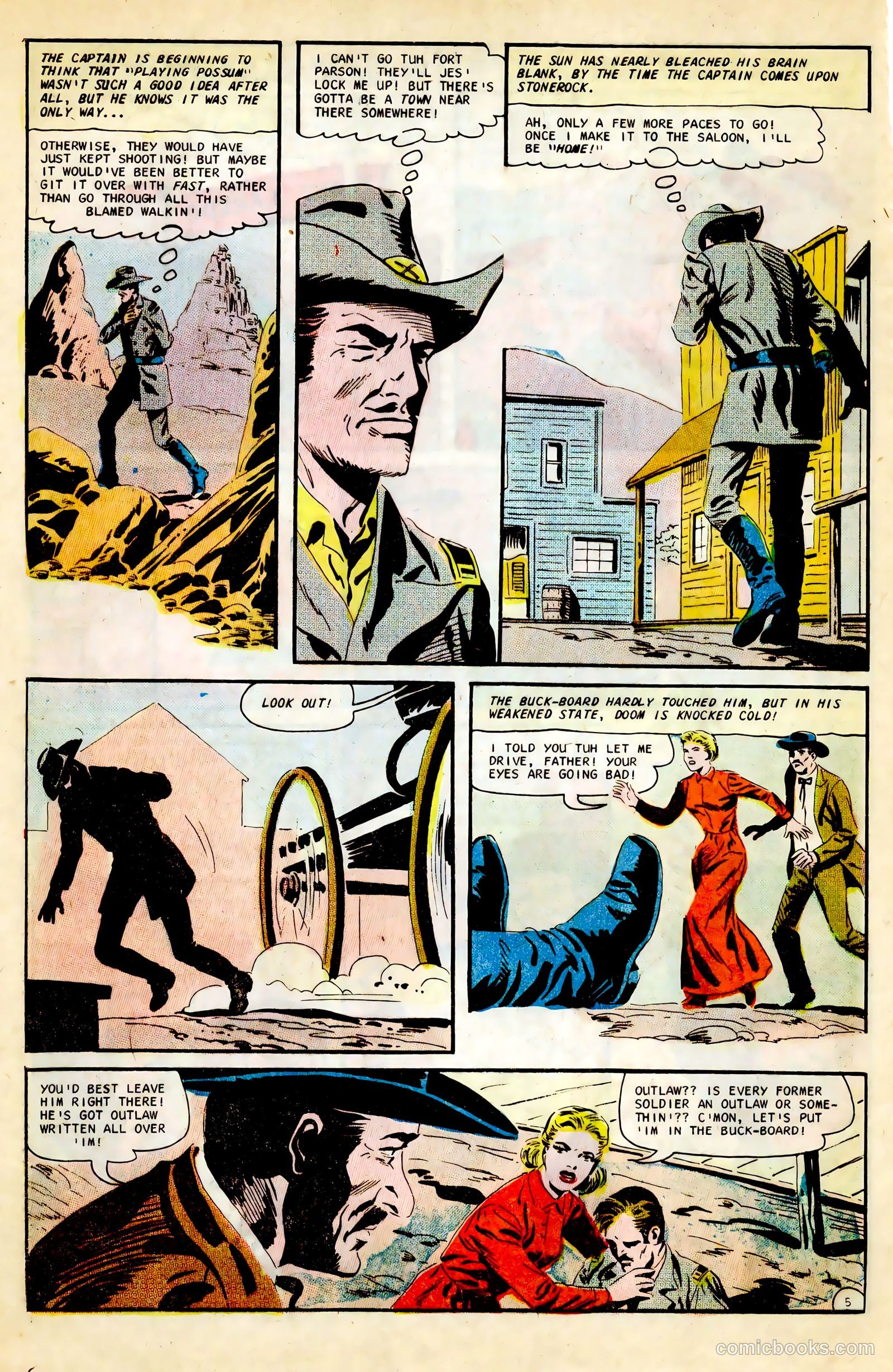 Outlaws of the West #66 (1967) — page 28 of 36