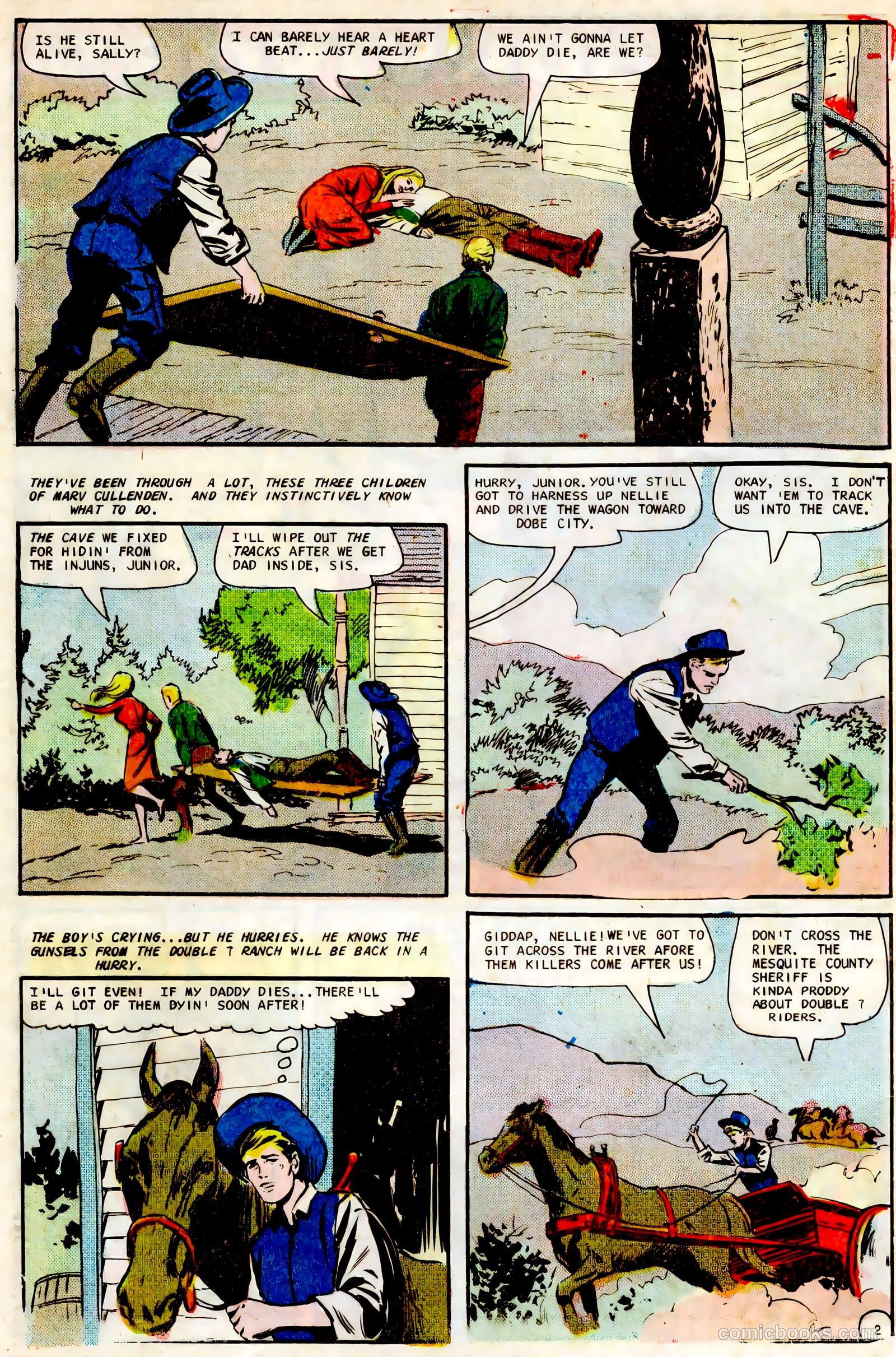 Outlaws of the West #67 (1967) — page 4 of 36
