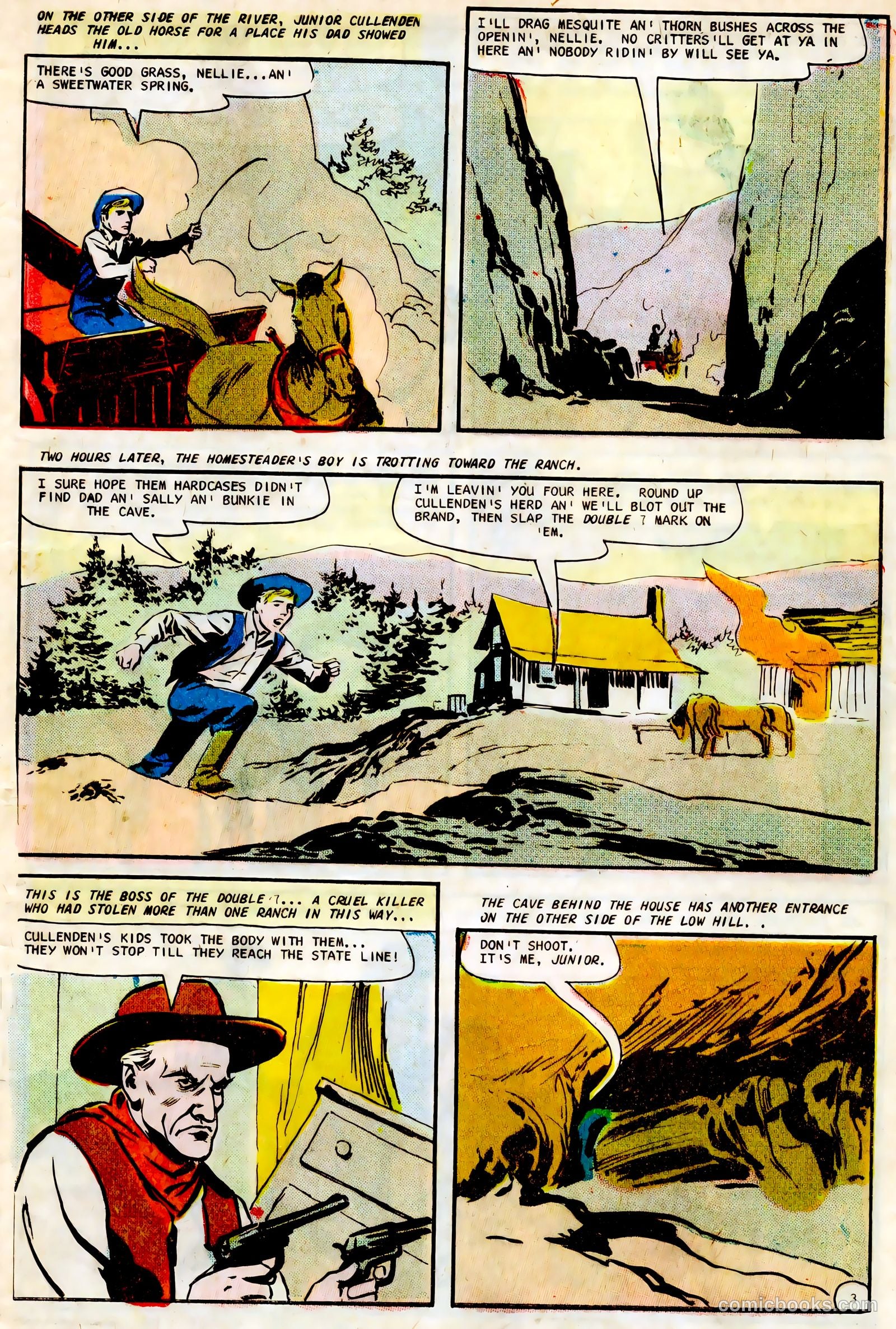 Outlaws of the West #67 (1967) — page 5 of 36