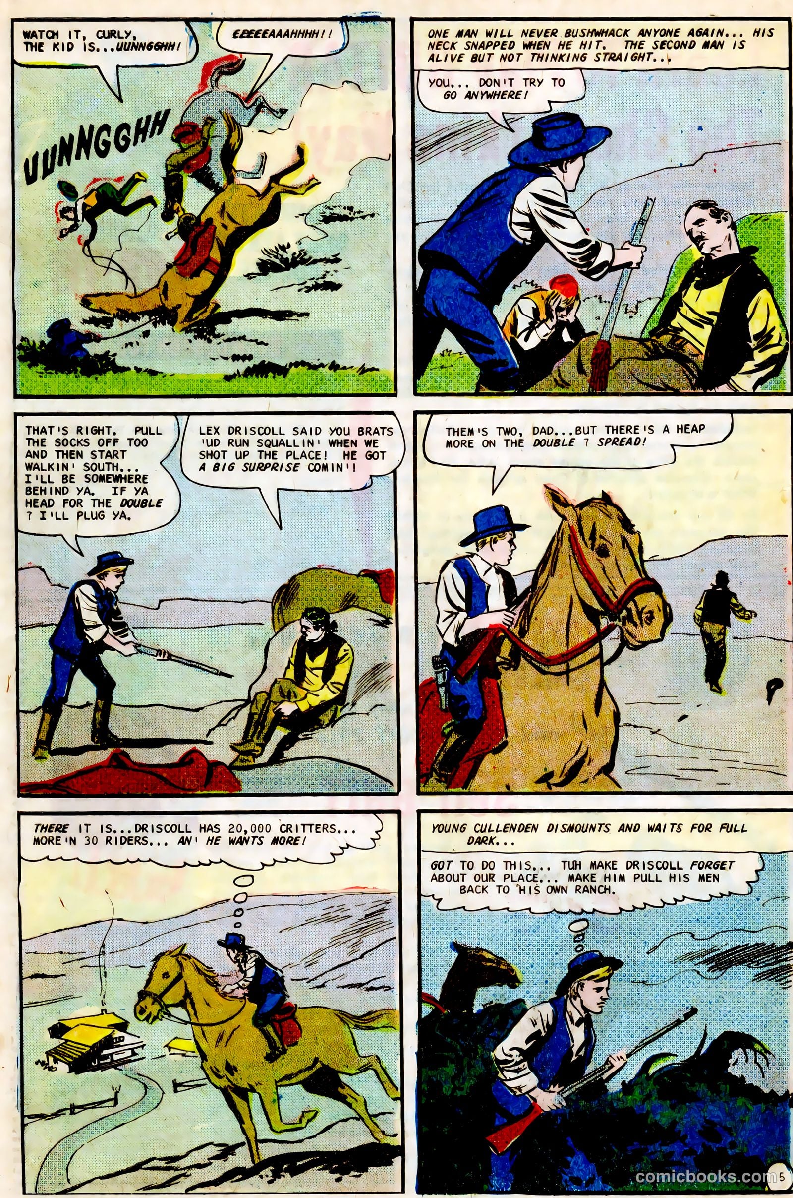 Outlaws of the West #67 (1967) — page 8 of 36