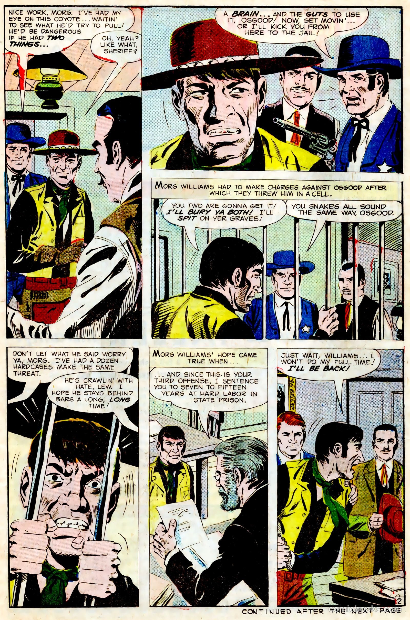 Outlaws of the West #67 (1967) — page 13 of 36