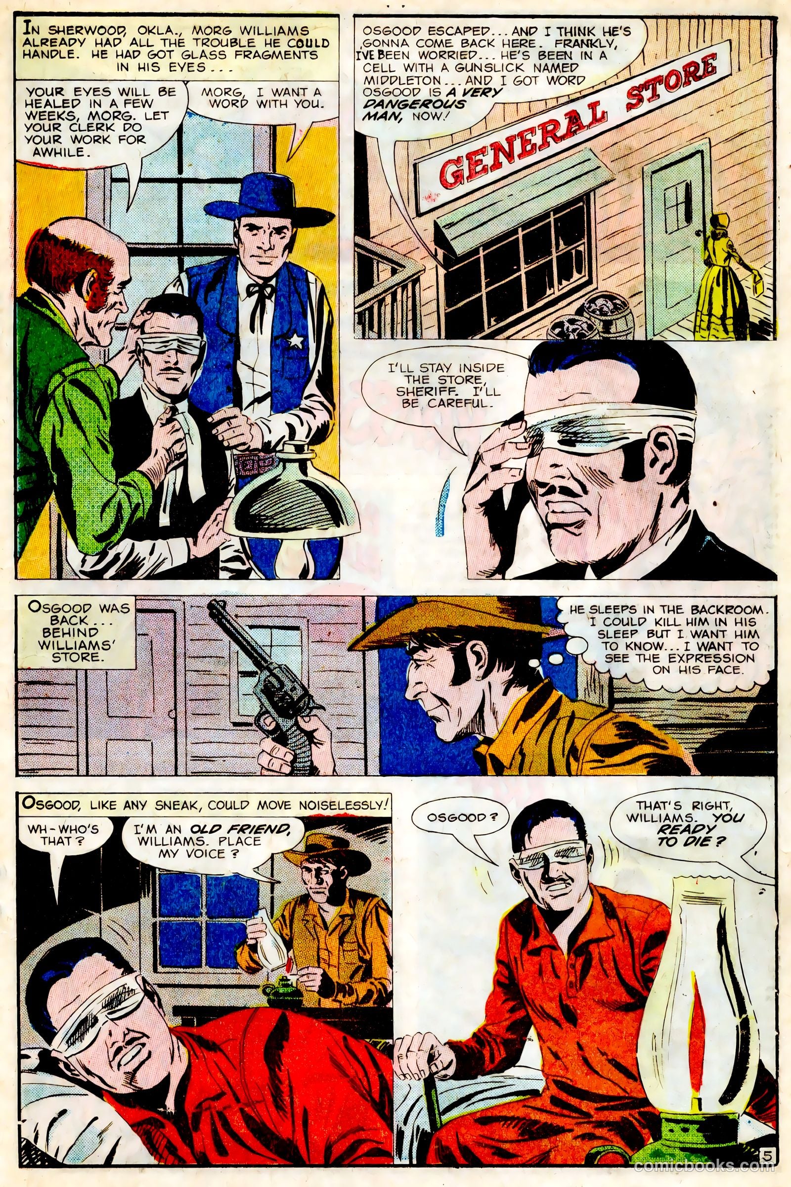Outlaws of the West #67 (1967) — page 17 of 36