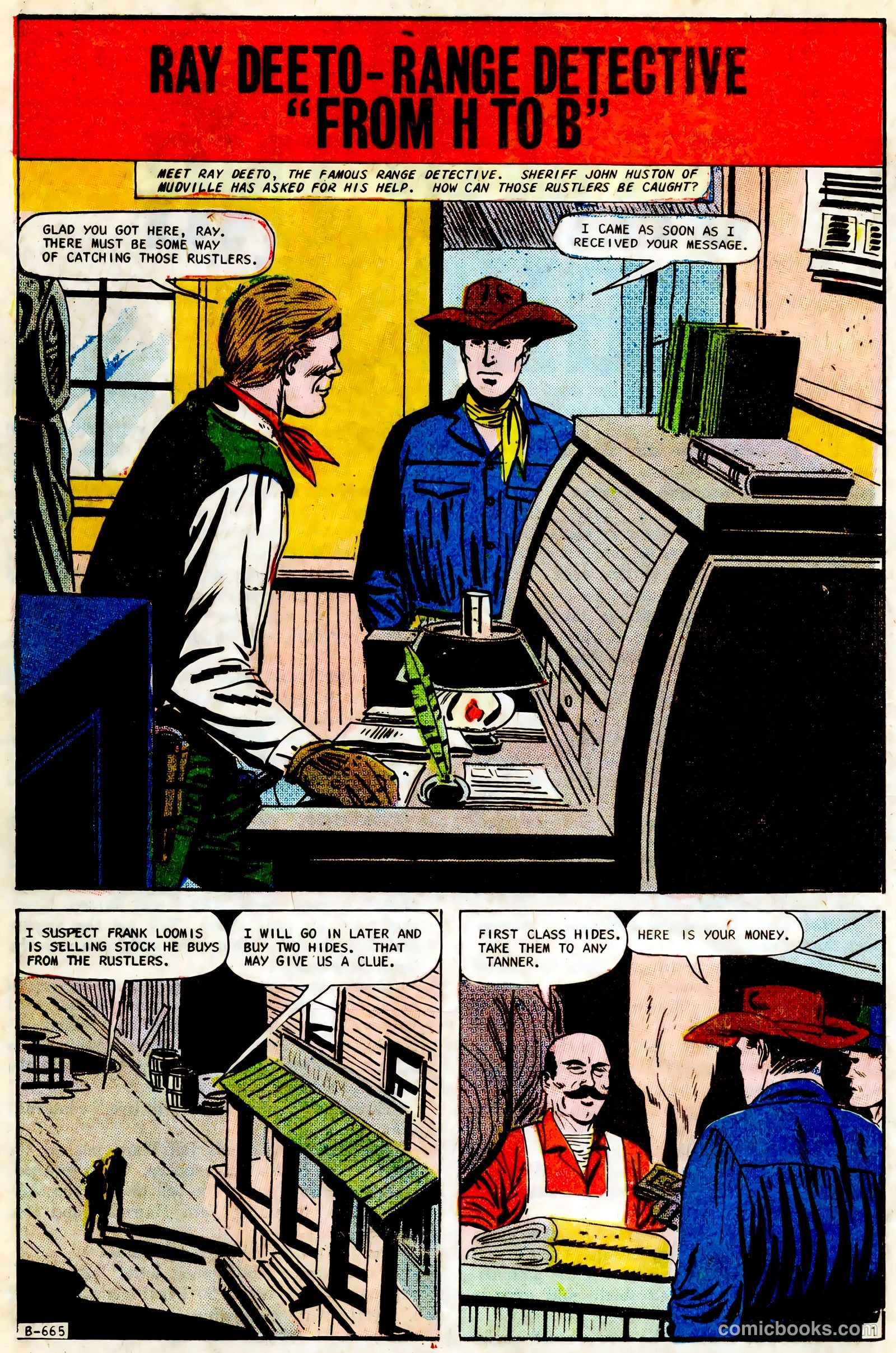 Outlaws of the West #67 (1967) — page 20 of 36
