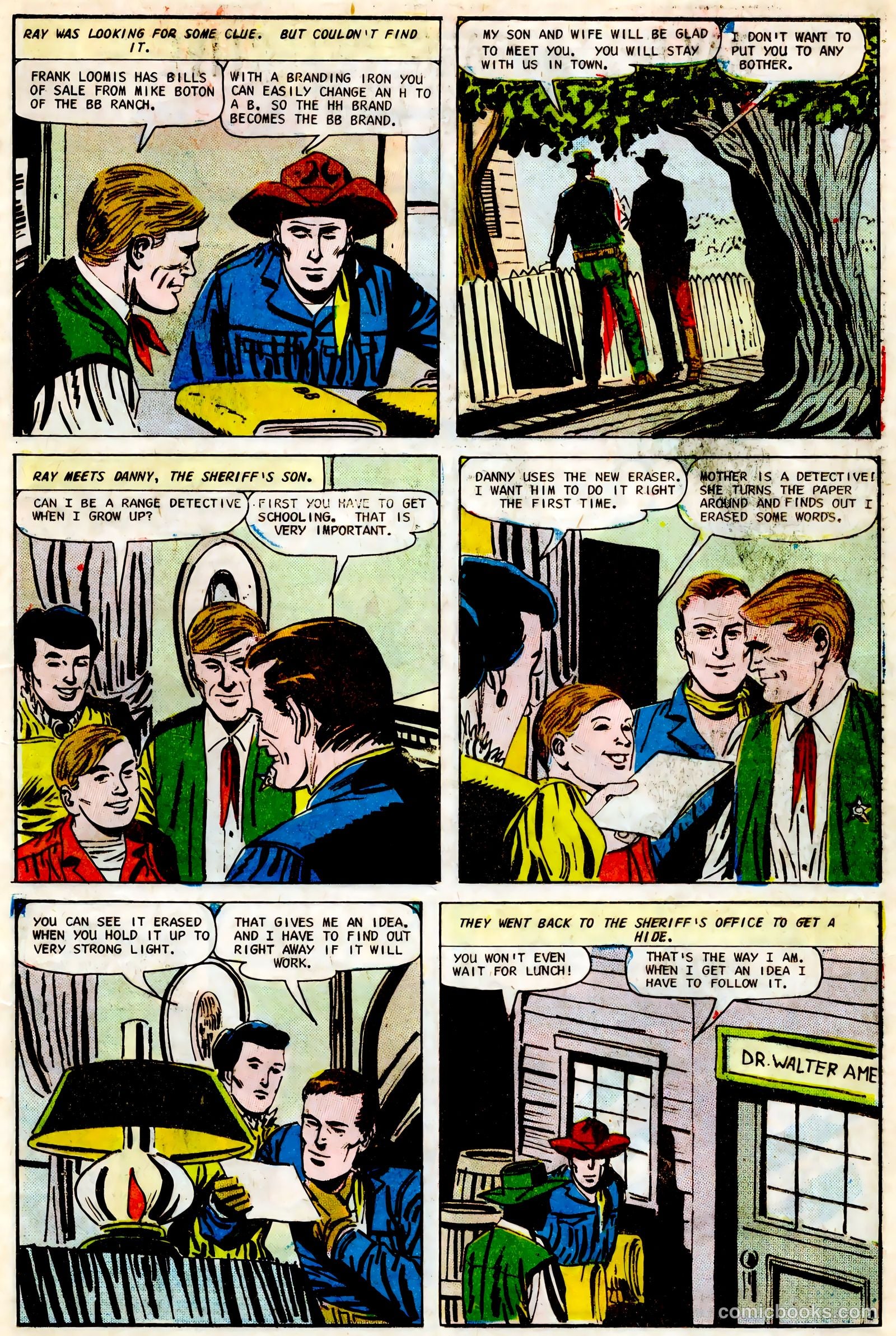 Outlaws of the West #67 (1967) — page 21 of 36