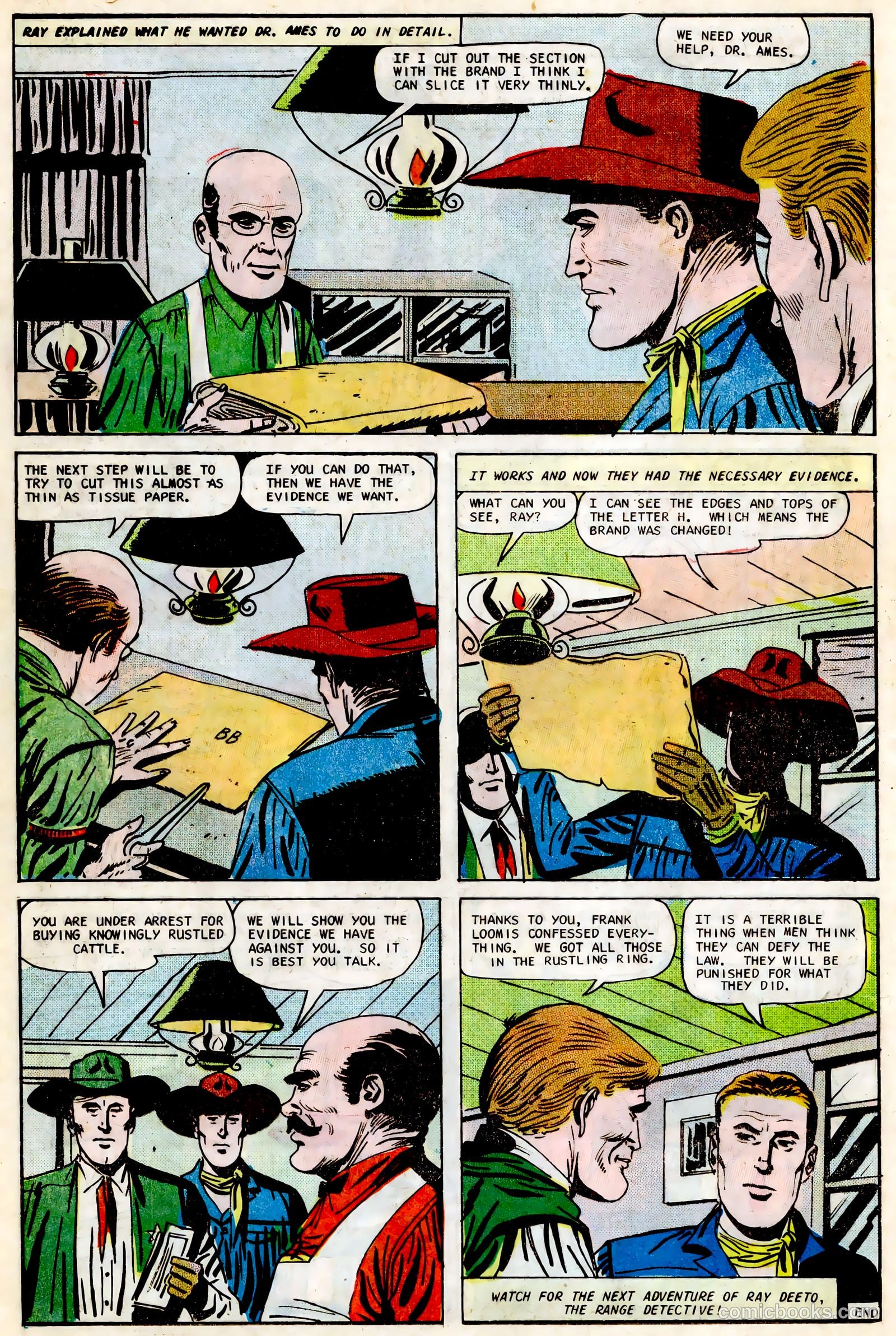 Outlaws of the West #67 (1967) — page 22 of 36
