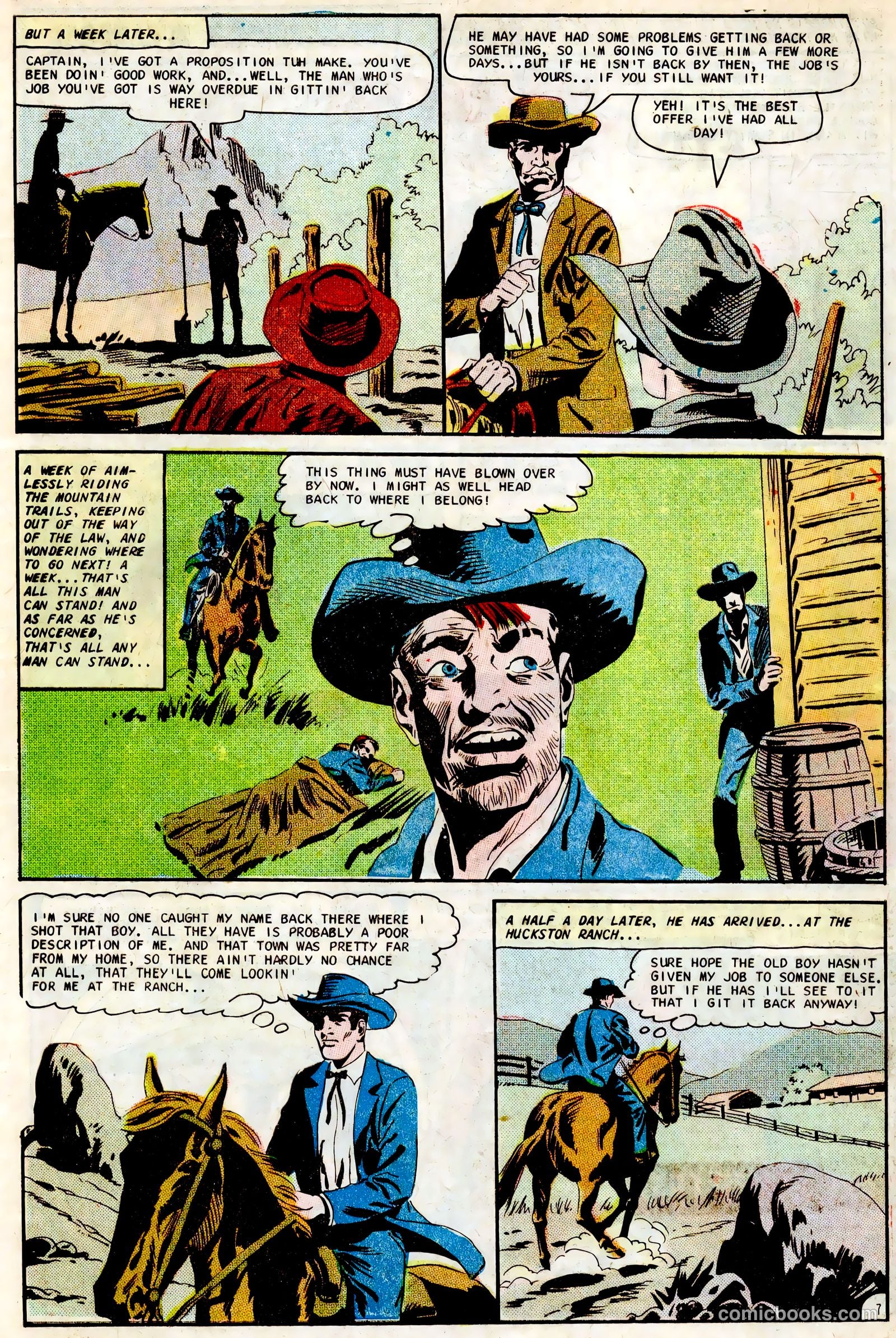 Outlaws of the West #67 (1967) — page 31 of 36