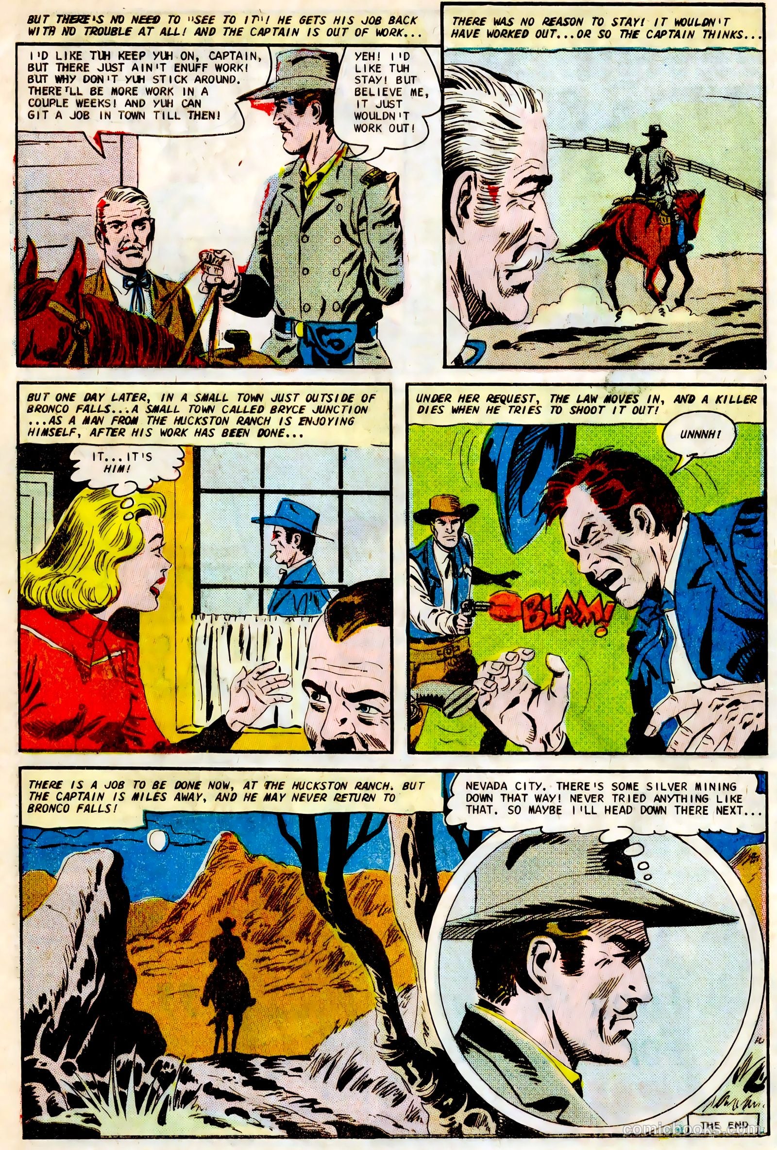 Outlaws of the West #67 (1967) — page 32 of 36