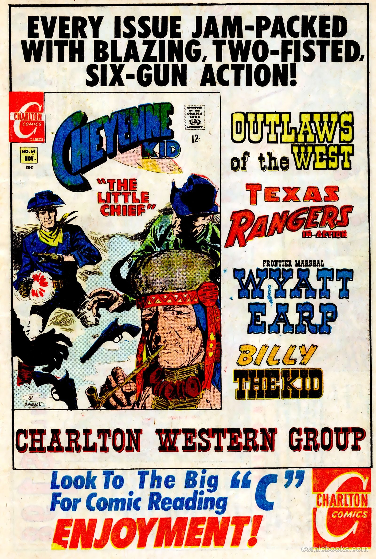 Outlaws of the West #67 (1967) — page 33 of 36