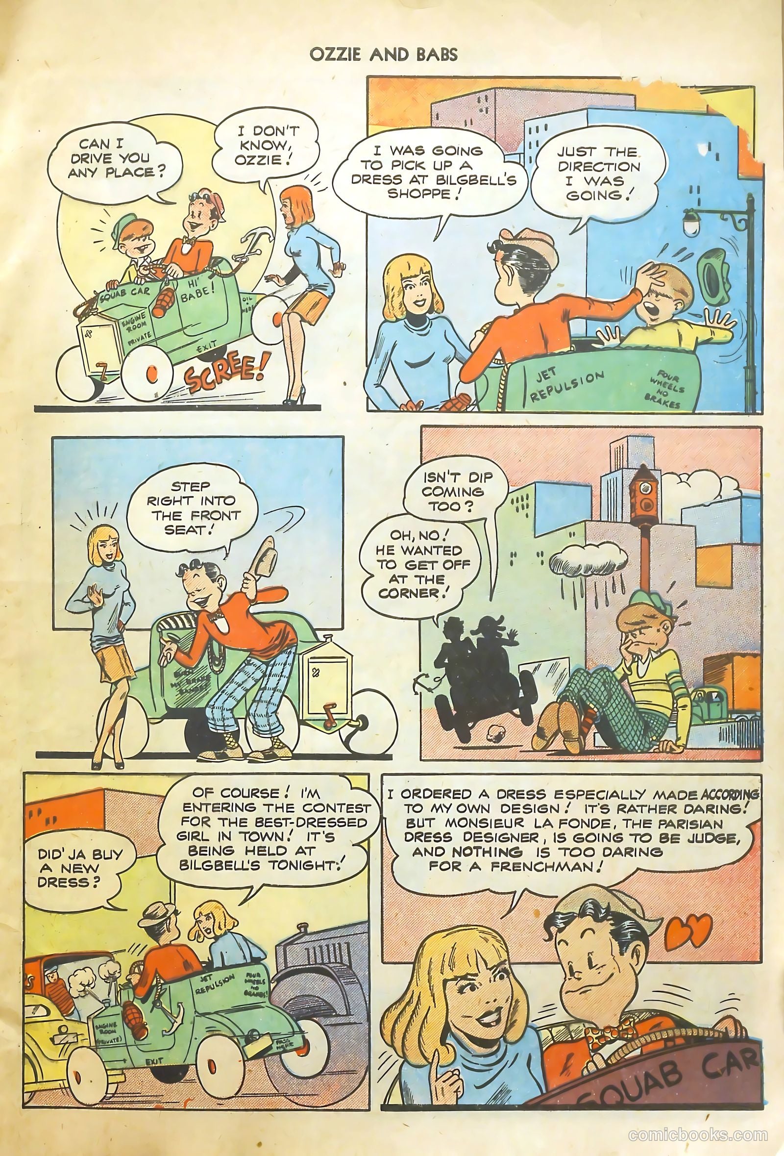 Ozzie and Babs #1 (1947) — page 5 of 52