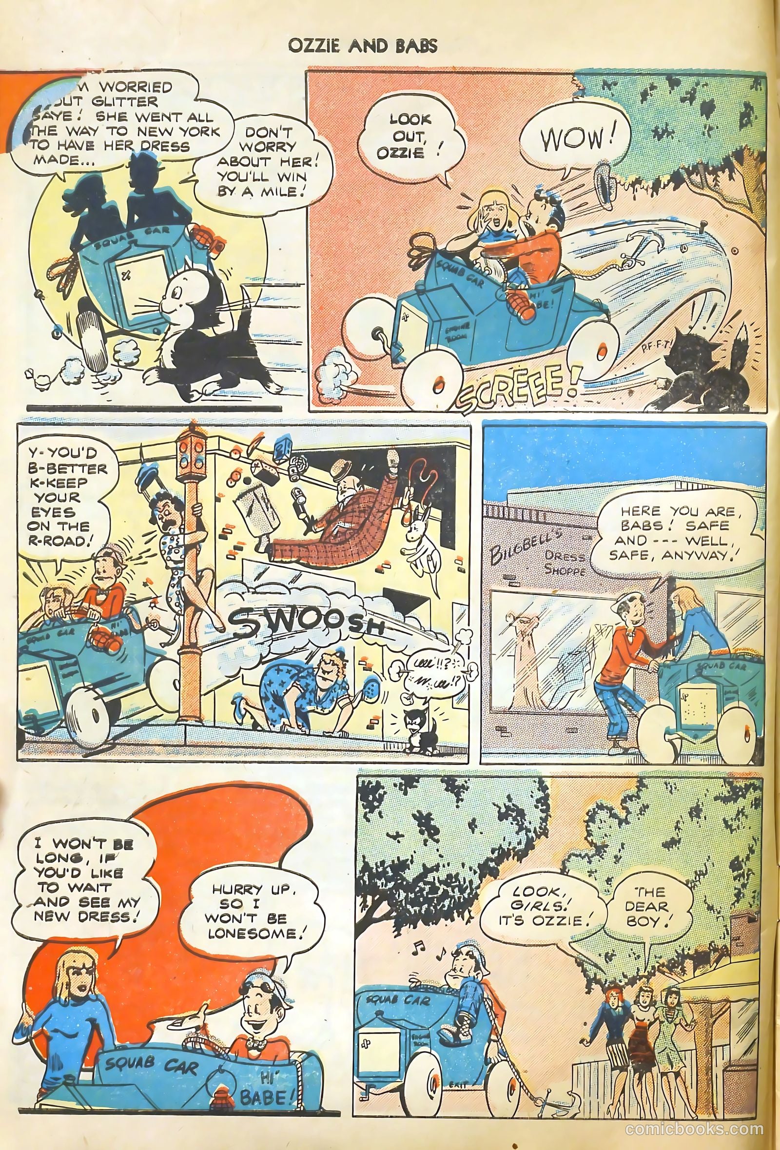 Ozzie and Babs #1 (1947) — page 6 of 52