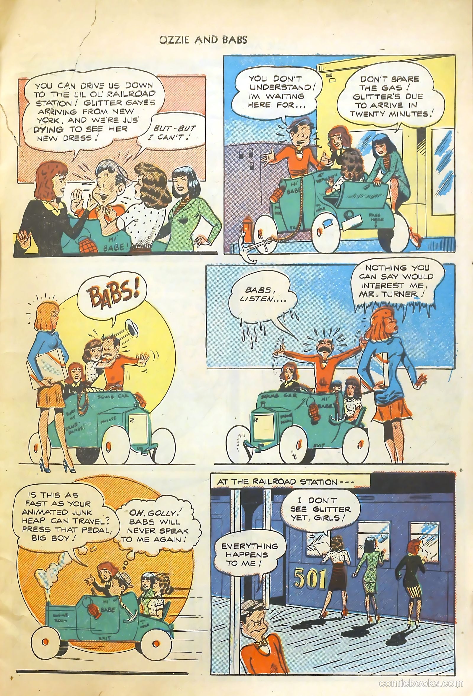 Ozzie and Babs #1 (1947) — page 7 of 52
