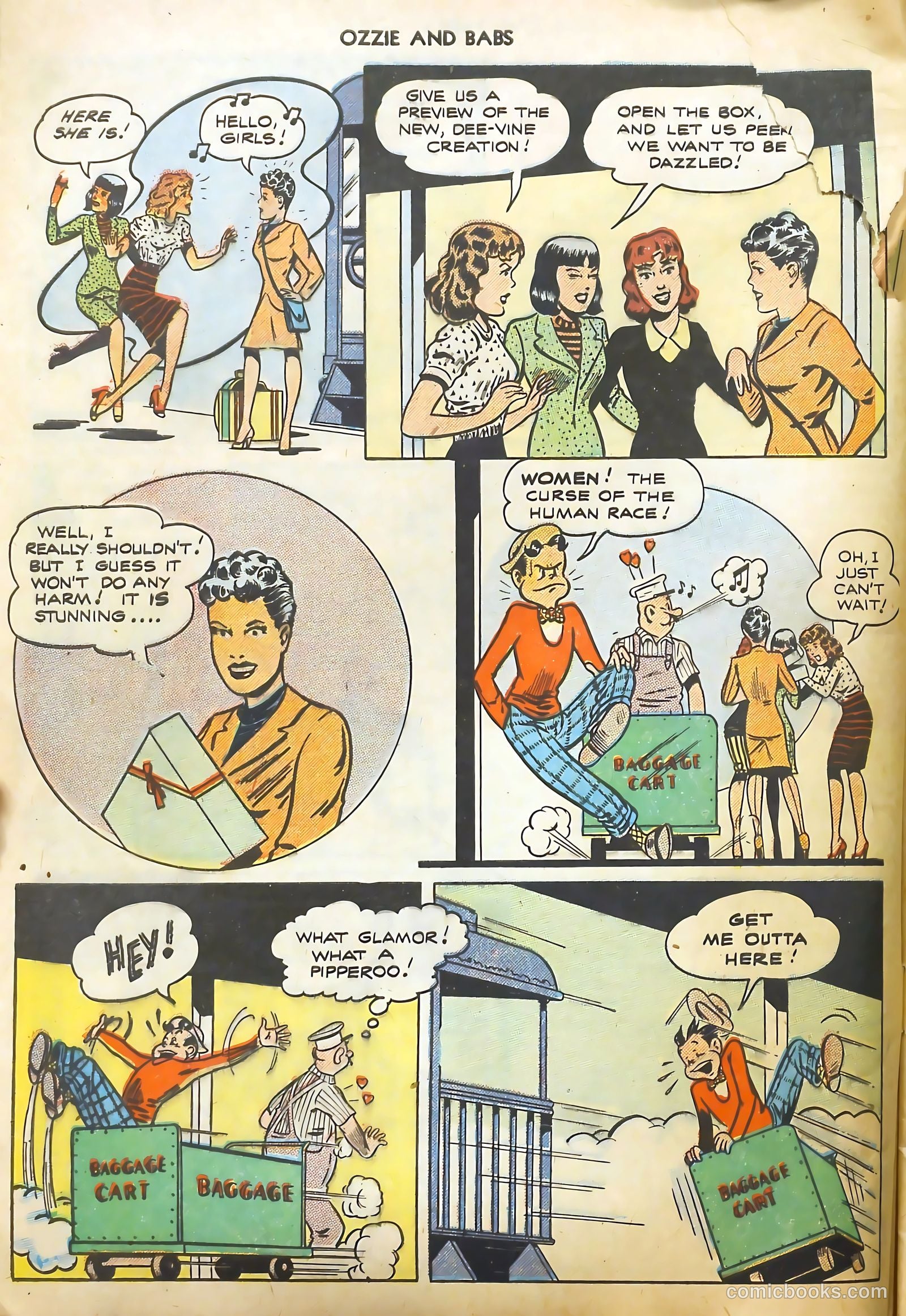 Ozzie and Babs #1 (1947) — page 8 of 52