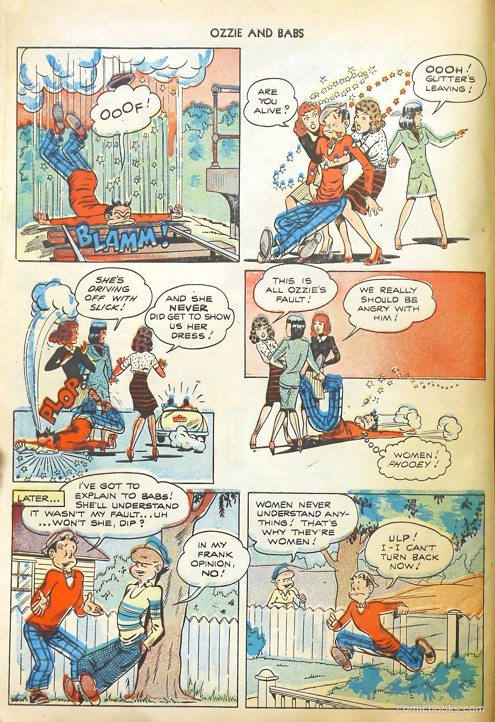 Ozzie and Babs #1 (1947) — page 10 of 52