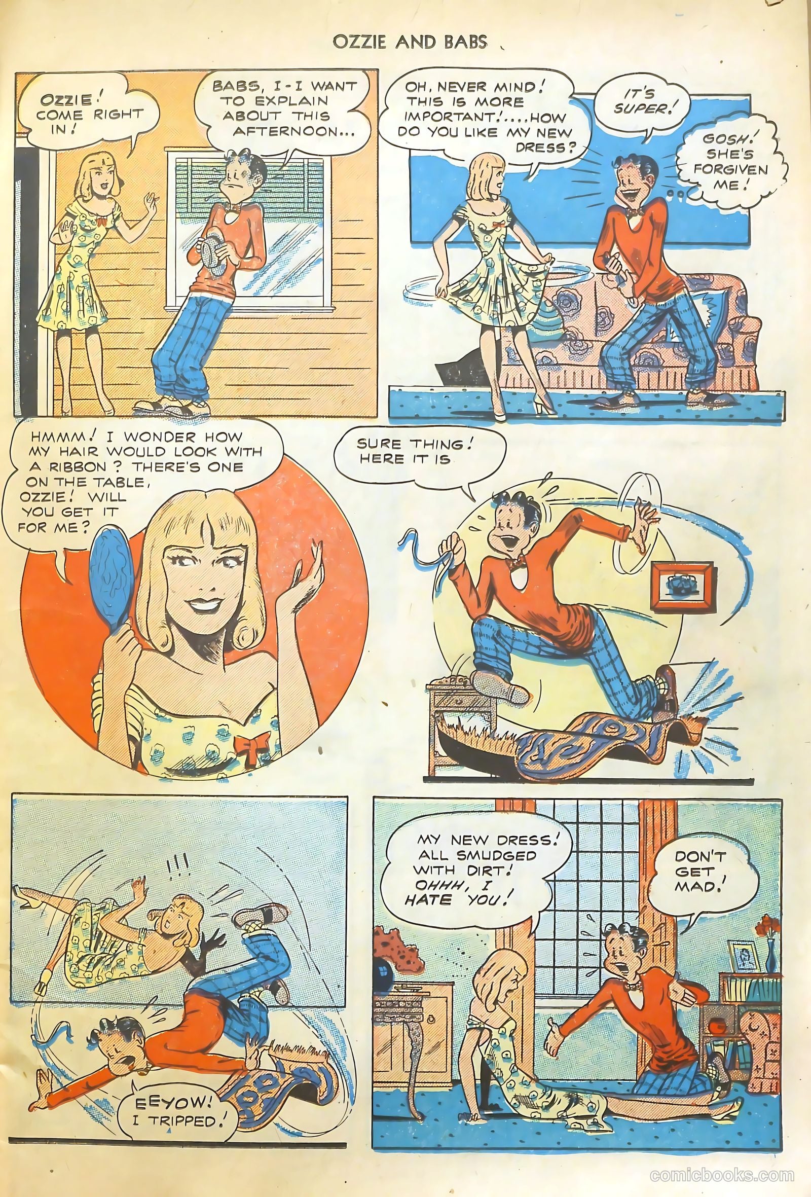 Ozzie and Babs #1 (1947) — page 11 of 52