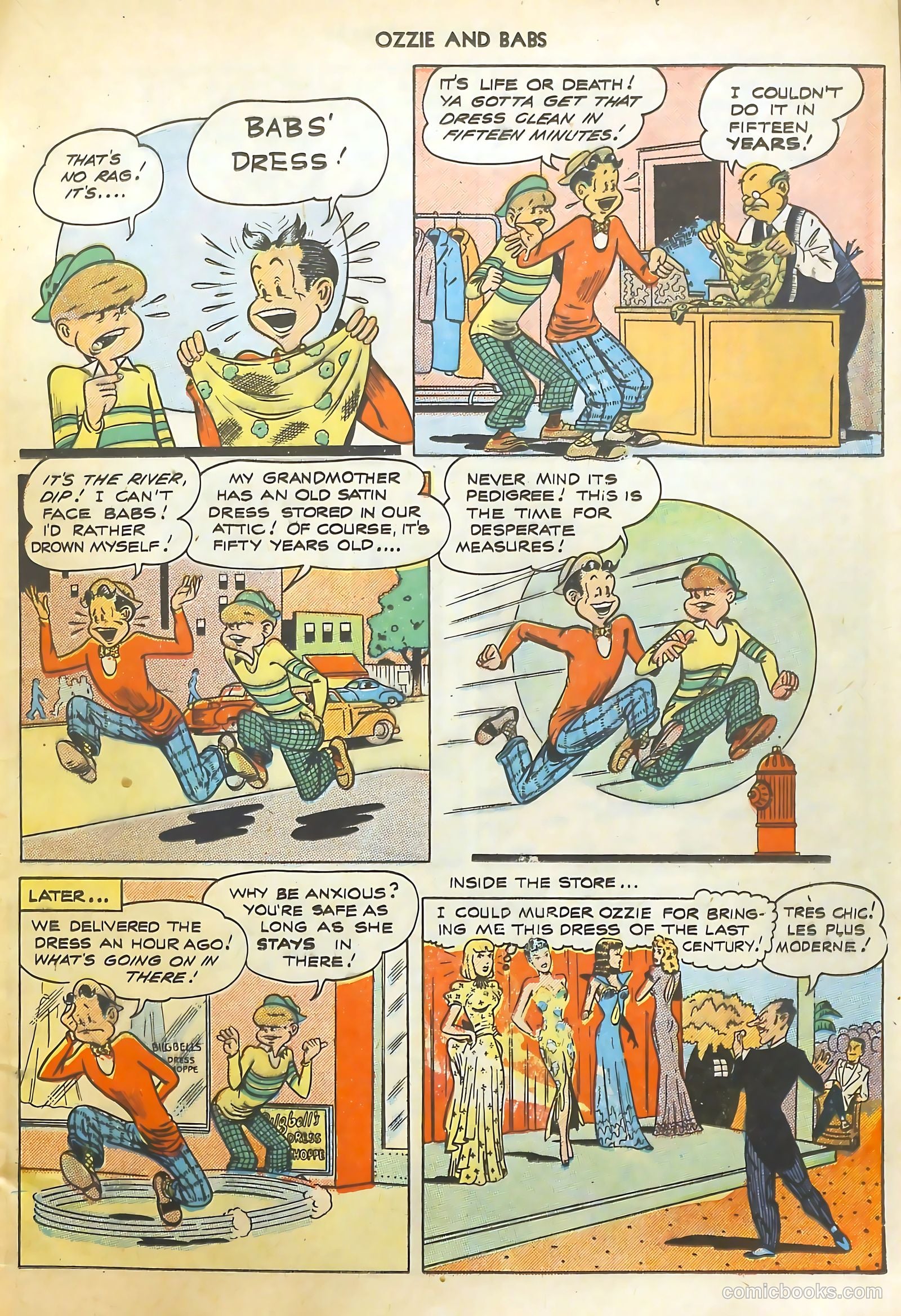 Ozzie and Babs #1 (1947) — page 13 of 52