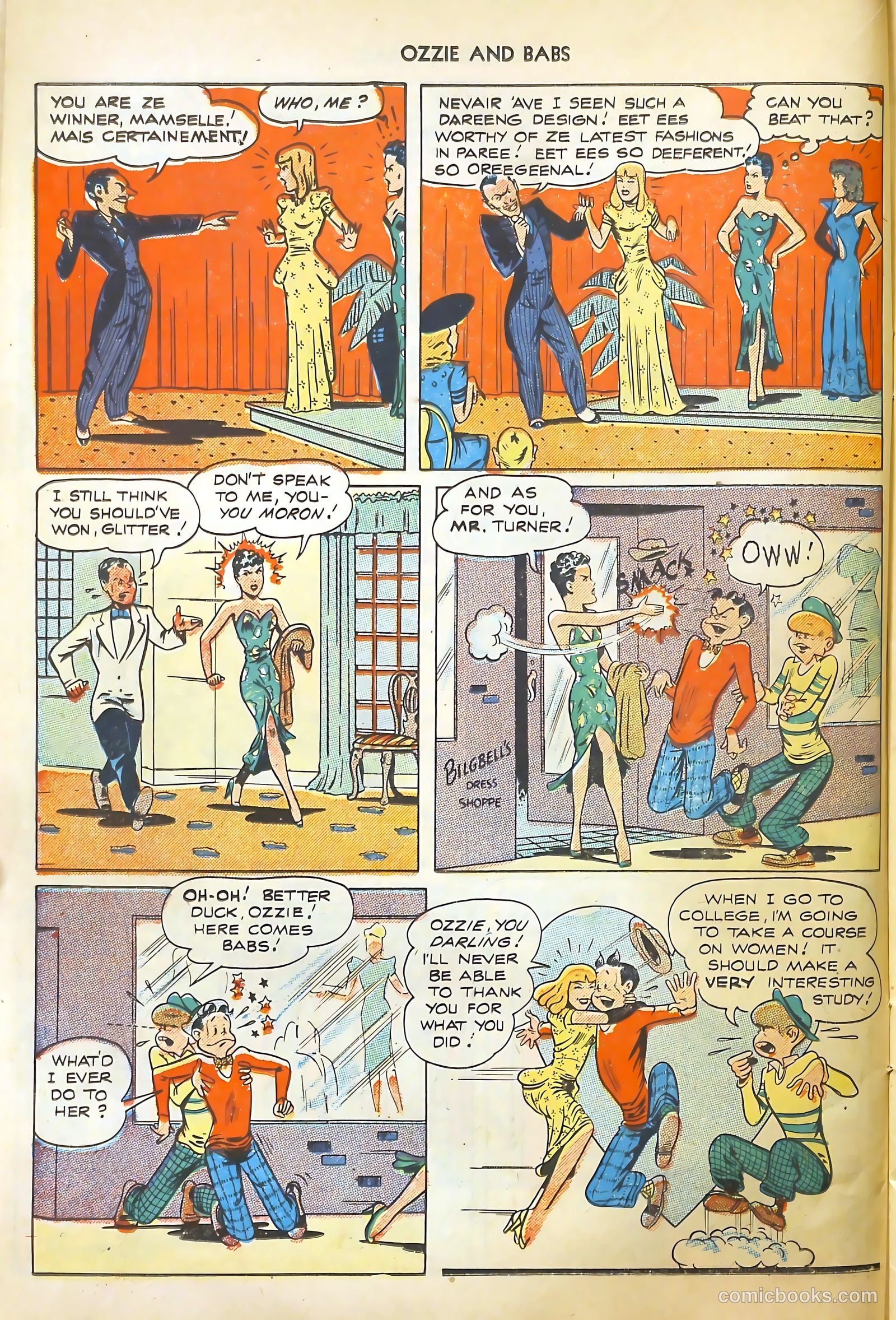 Ozzie and Babs #1 (1947) — page 14 of 52